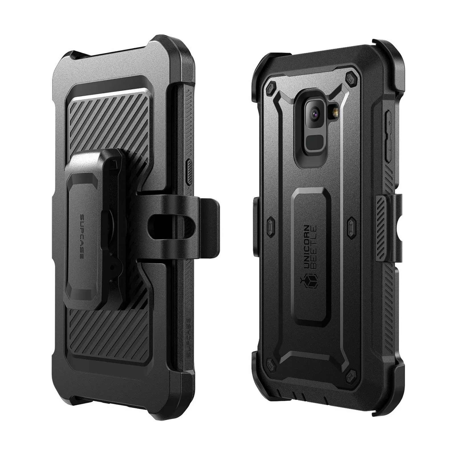 Galaxy A8 Plus Unicorn Beetle Pro Rugged Case-Black - Image 5