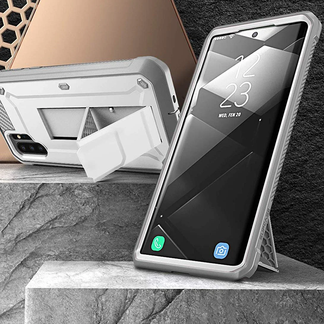 Galaxy Note10 Plus / Note10 Plus 5G Unicorn Beetle Pro Full-Body Rugged Case-White - Image 3
