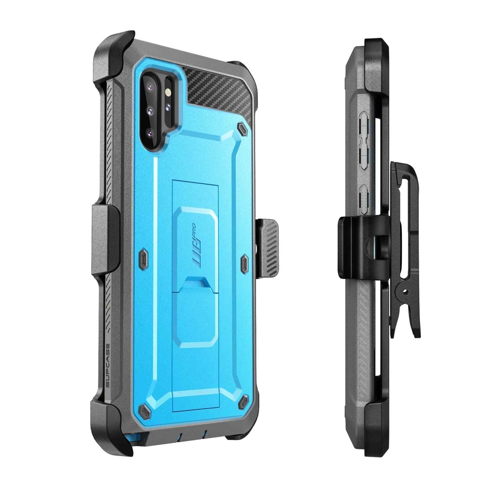 Galaxy Note10 Plus / Note10 Plus 5G Unicorn Beetle Pro Full-Body Rugged Case-Blue - Image 6