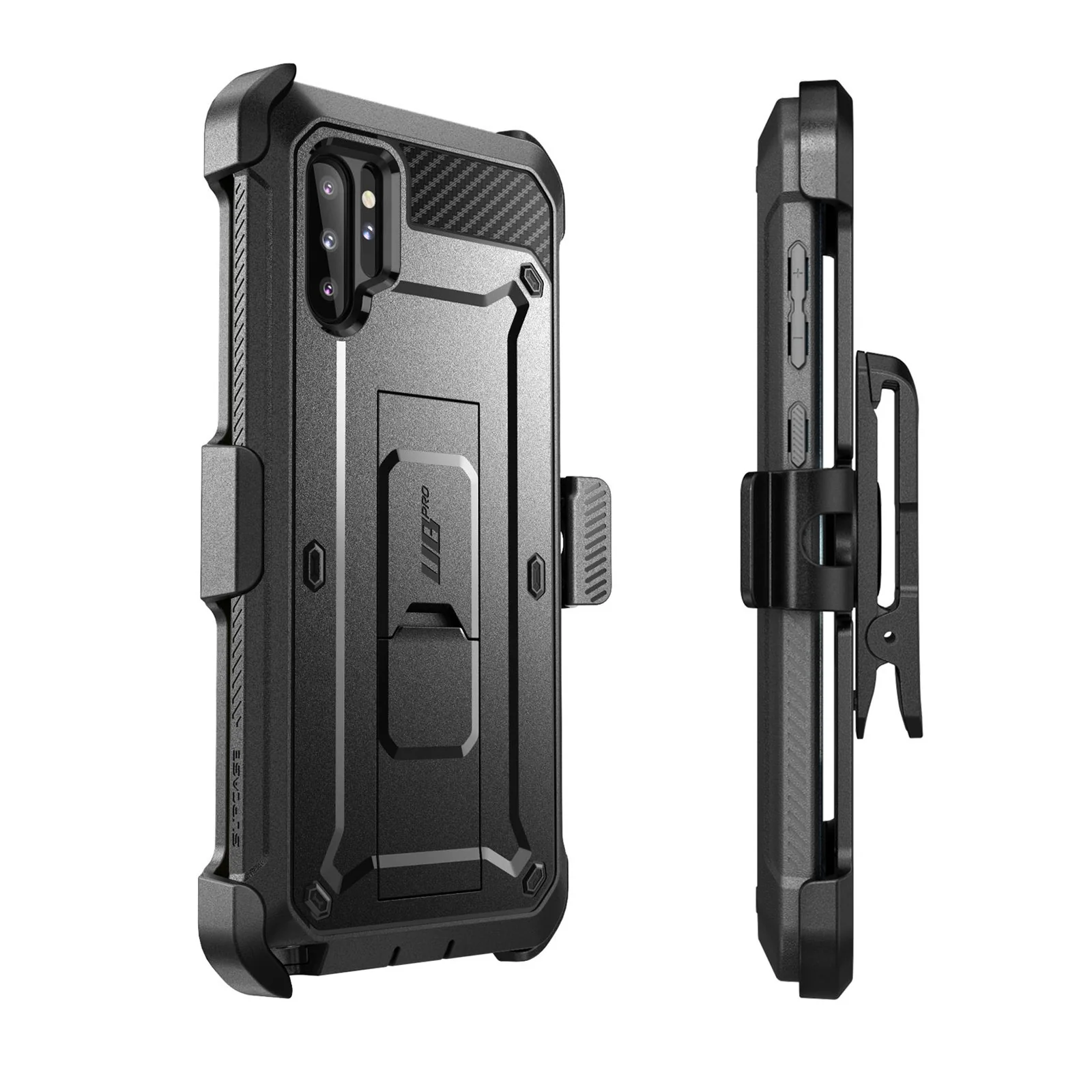 Galaxy Note10 Plus / Note10 Plus 5G Unicorn Beetle Pro Full-Body Rugged Case-Black - Image 6