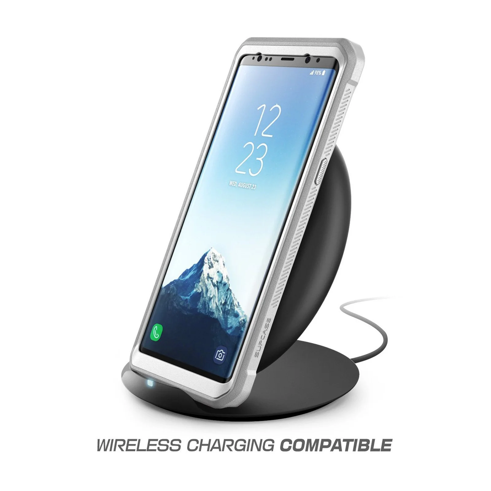 Galaxy Note8 Unicorn Beetle Pro Full Body Rugged Holster Case-White - Image 5