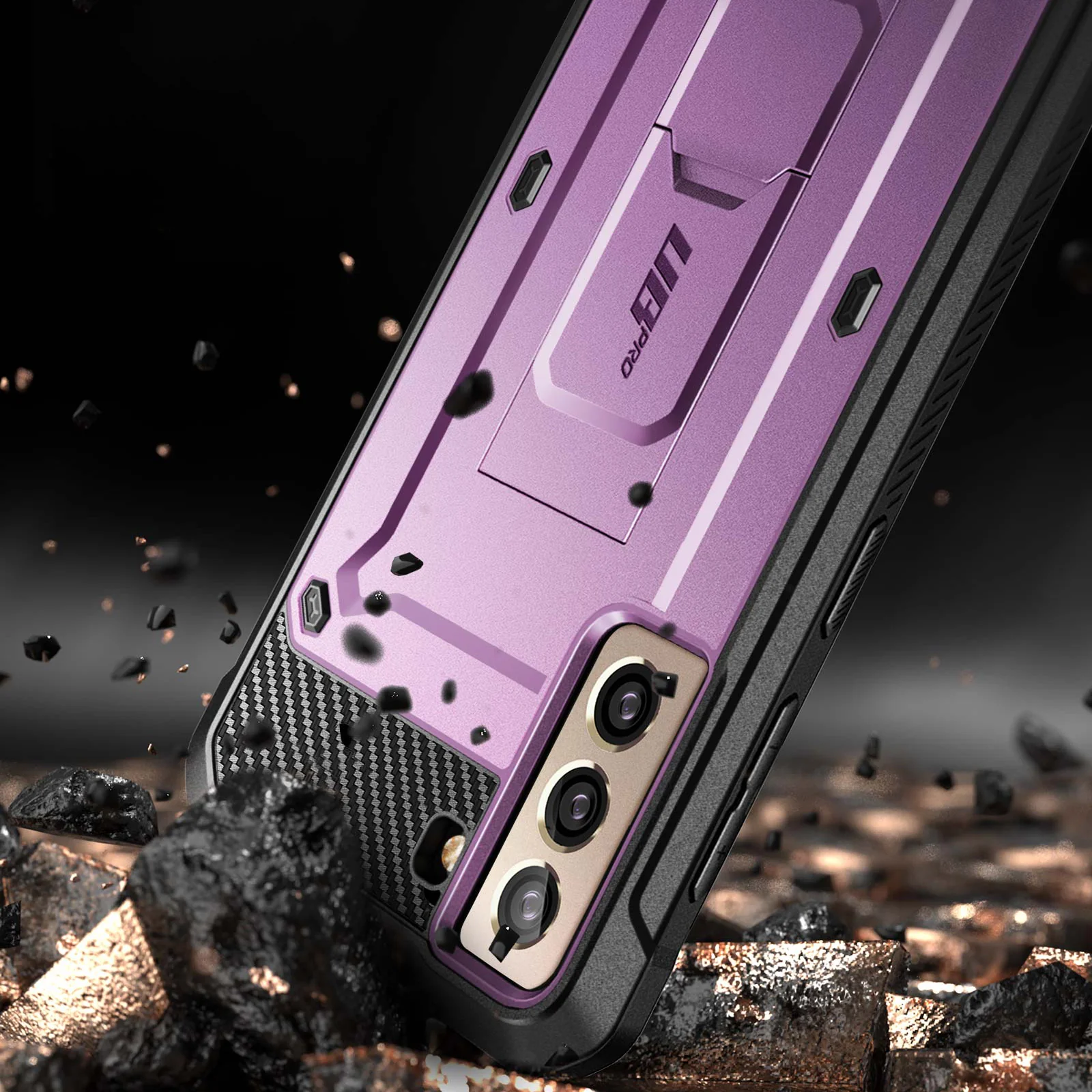 Galaxy S21 Plus Unicorn Beetle Pro Rugged Case-Metallic Purple - Image 3