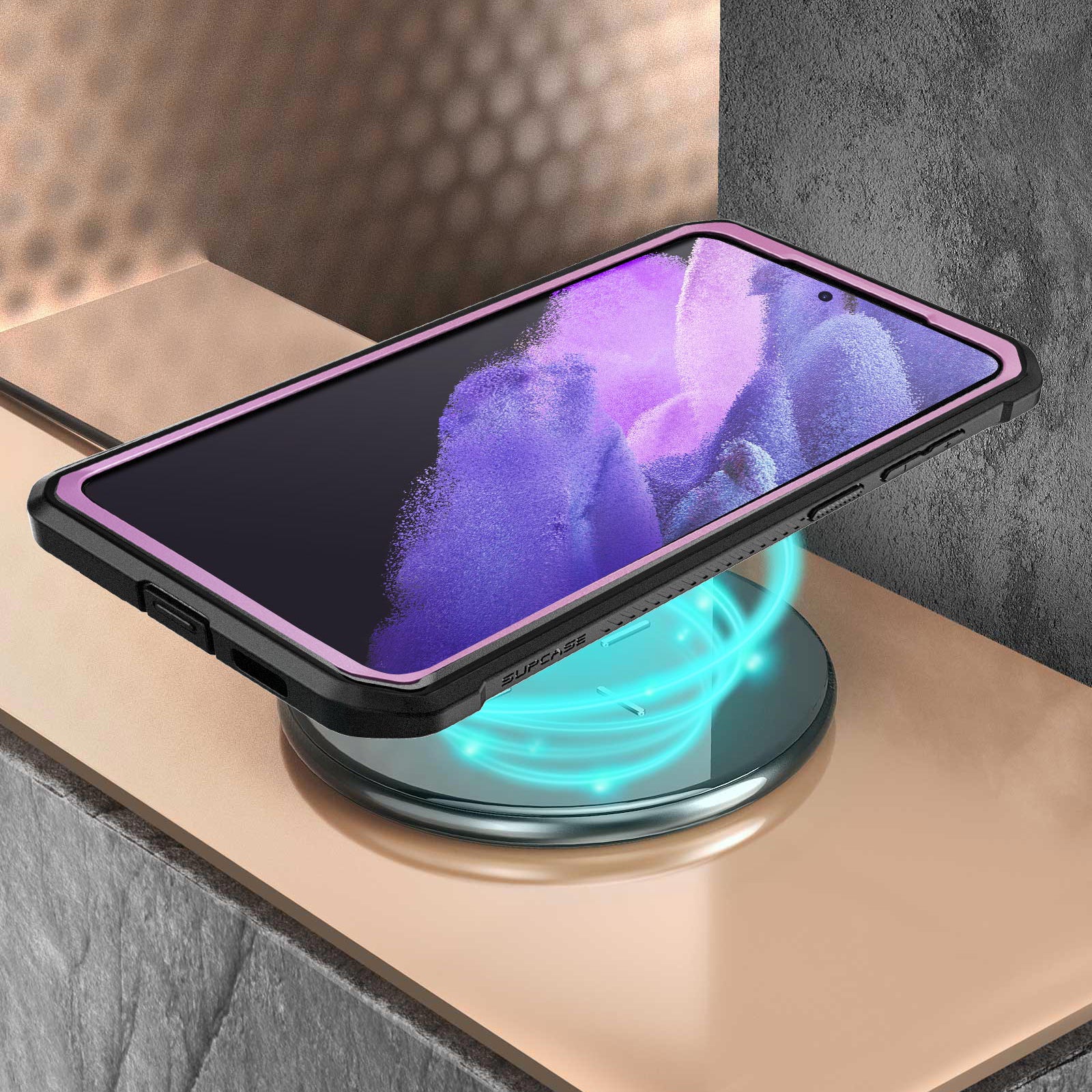Galaxy S21 Ultra Unicorn Beetle Pro Rugged Case-Metallic Purple - Image 8