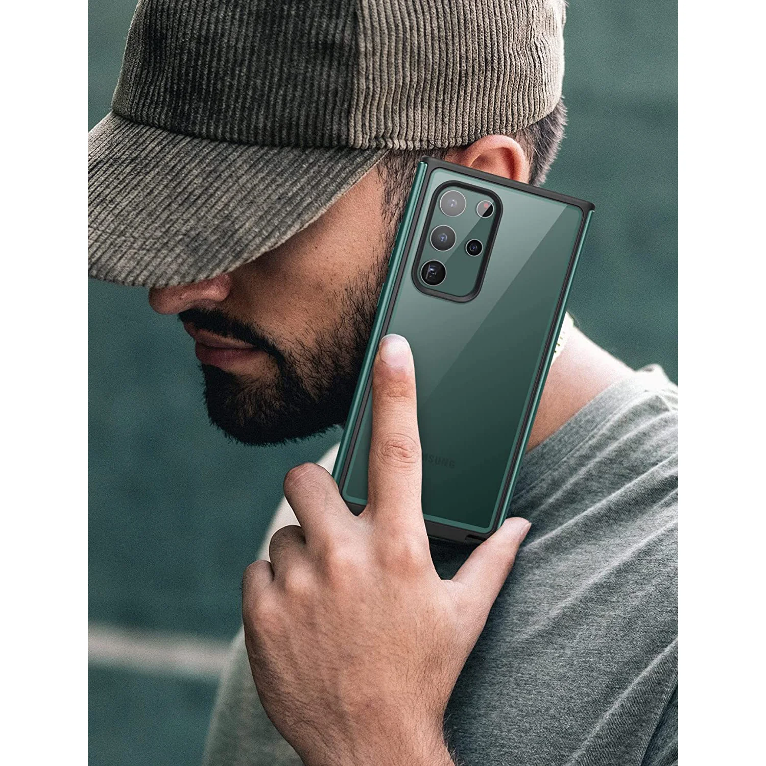 Galaxy S22 Ultra Unicorn Beetle EDGE XT Bumper Case-Seafoam - Image 10