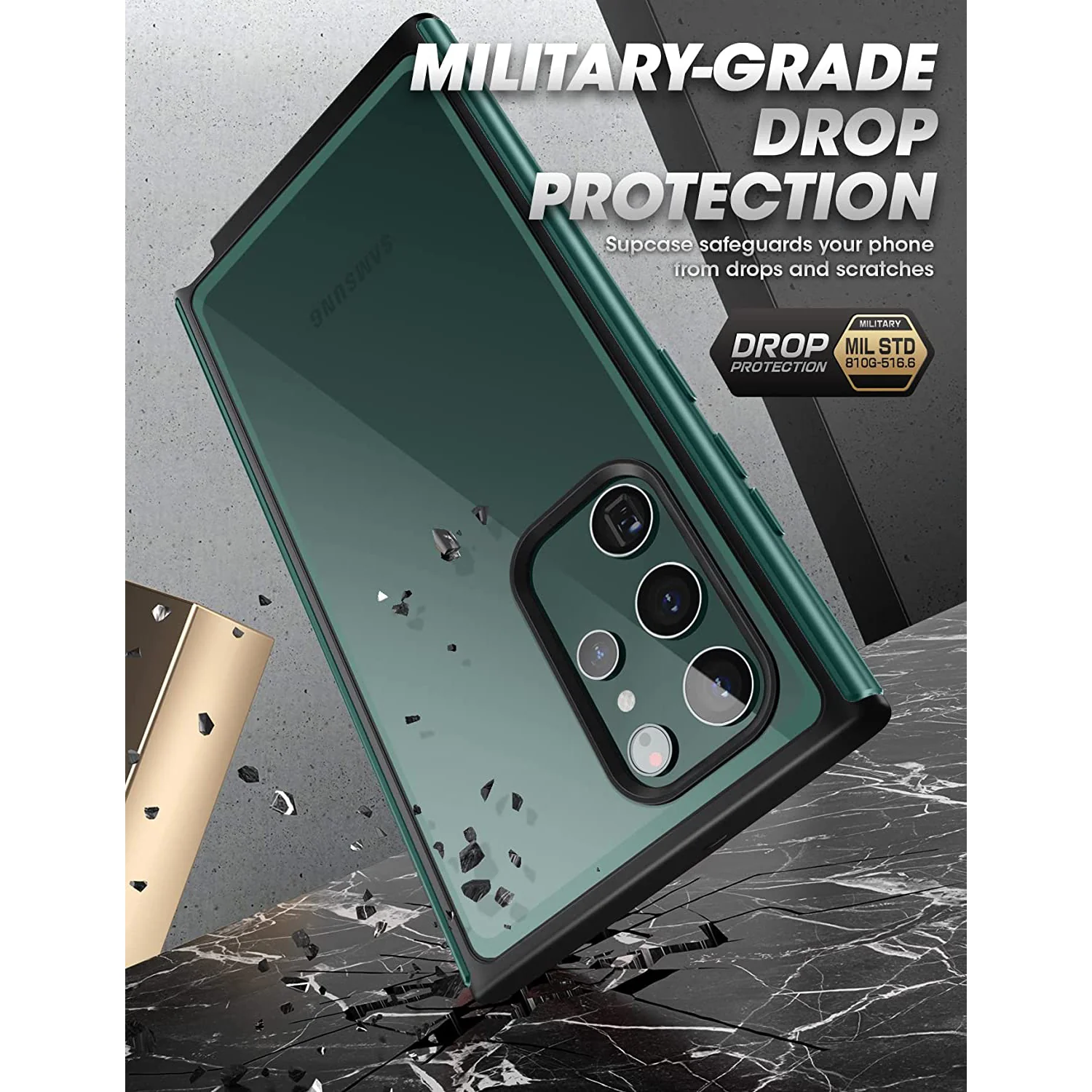 Galaxy S22 Ultra Unicorn Beetle EDGE XT Bumper Case-Seafoam - Image 6