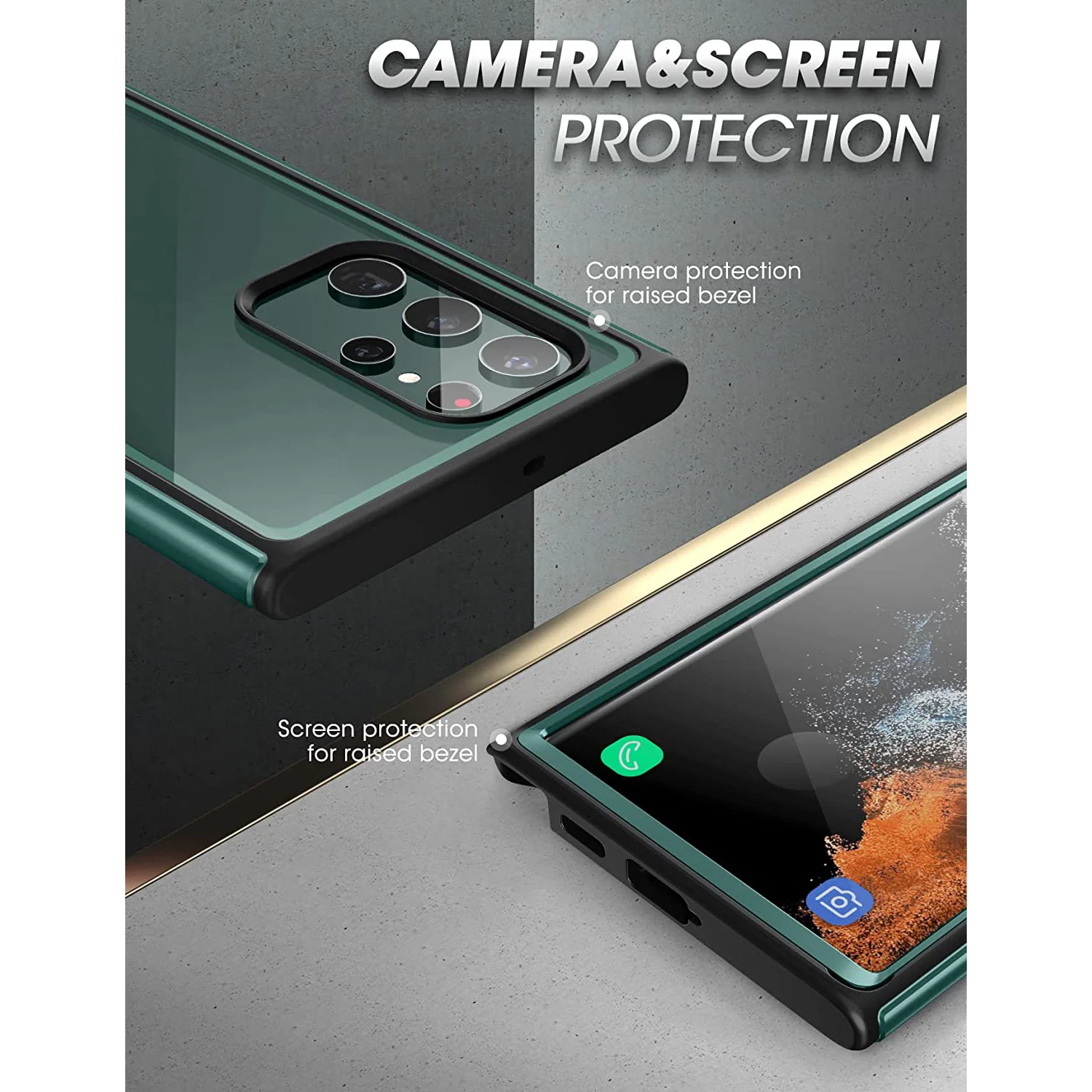 Galaxy S22 Ultra Unicorn Beetle EDGE XT Bumper Case-Seafoam - Image 8