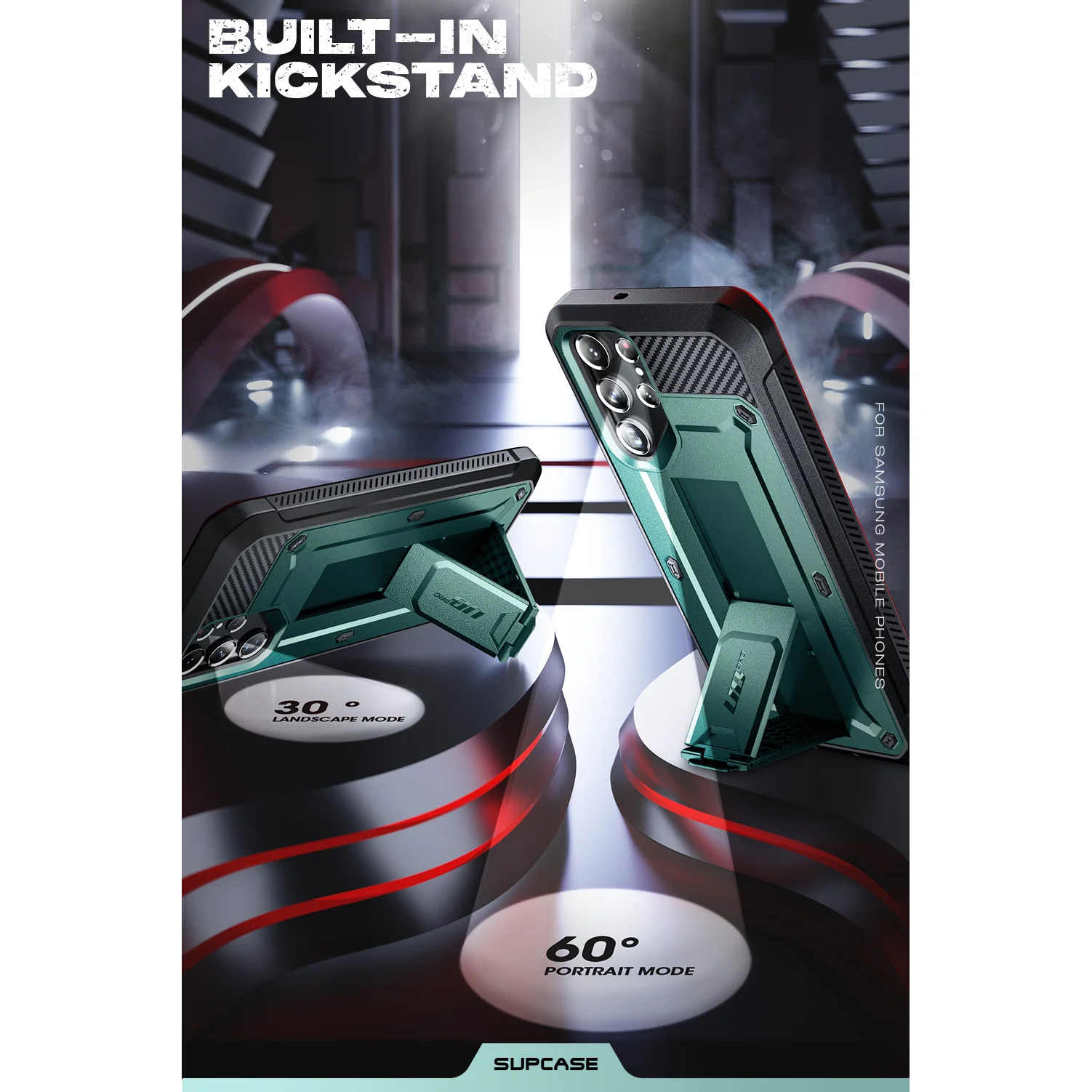 Galaxy S22 Ultra Unicorn Beetle PRO Rugged Case-Seafoam - Image 6