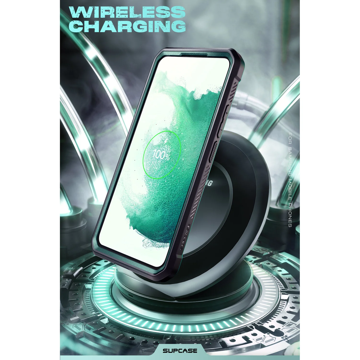 Galaxy S22 Ultra Unicorn Beetle PRO Rugged Case-Seafoam - Image 9