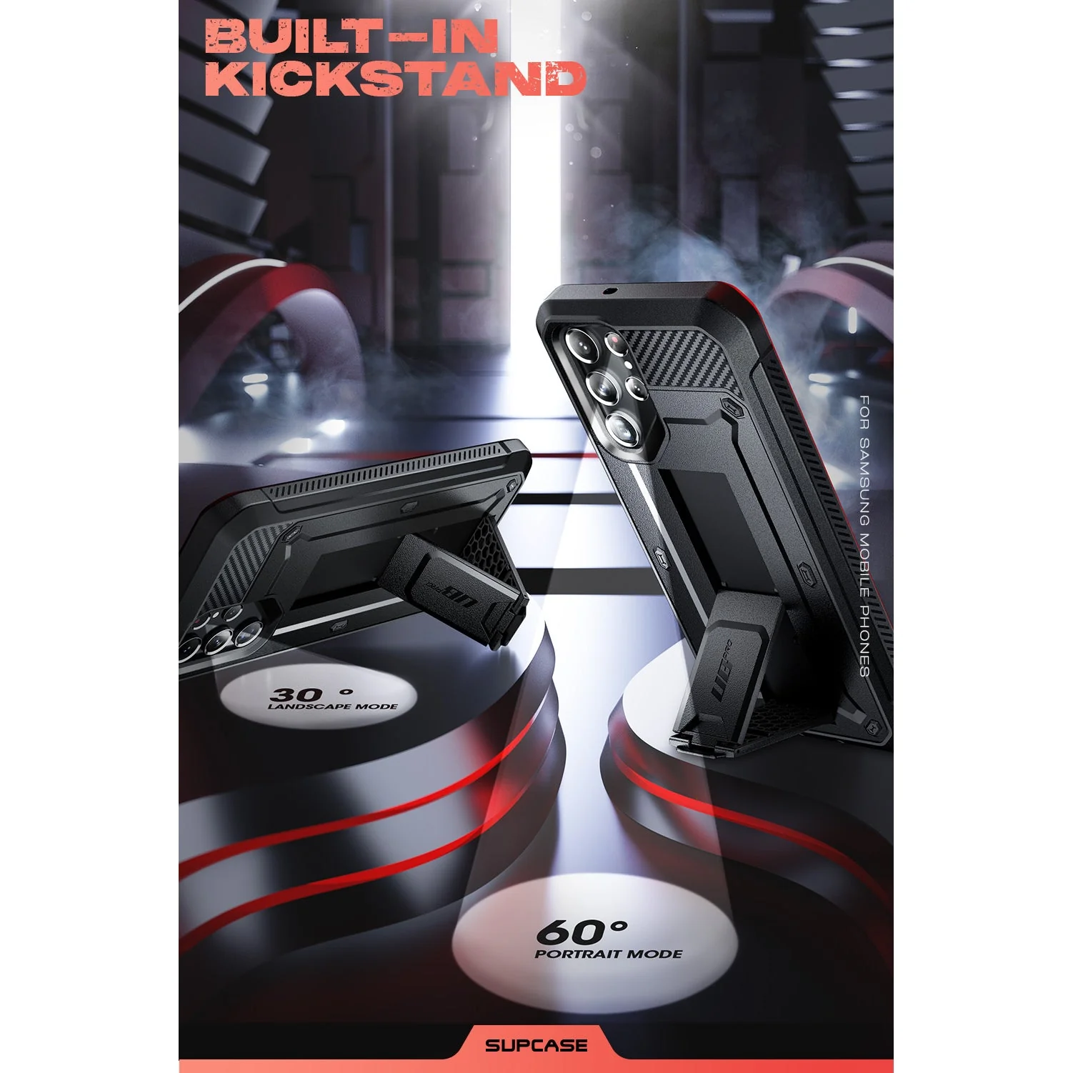 Galaxy S22 Ultra Unicorn Beetle PRO Rugged Case(Open-Box)-Black - Image 4