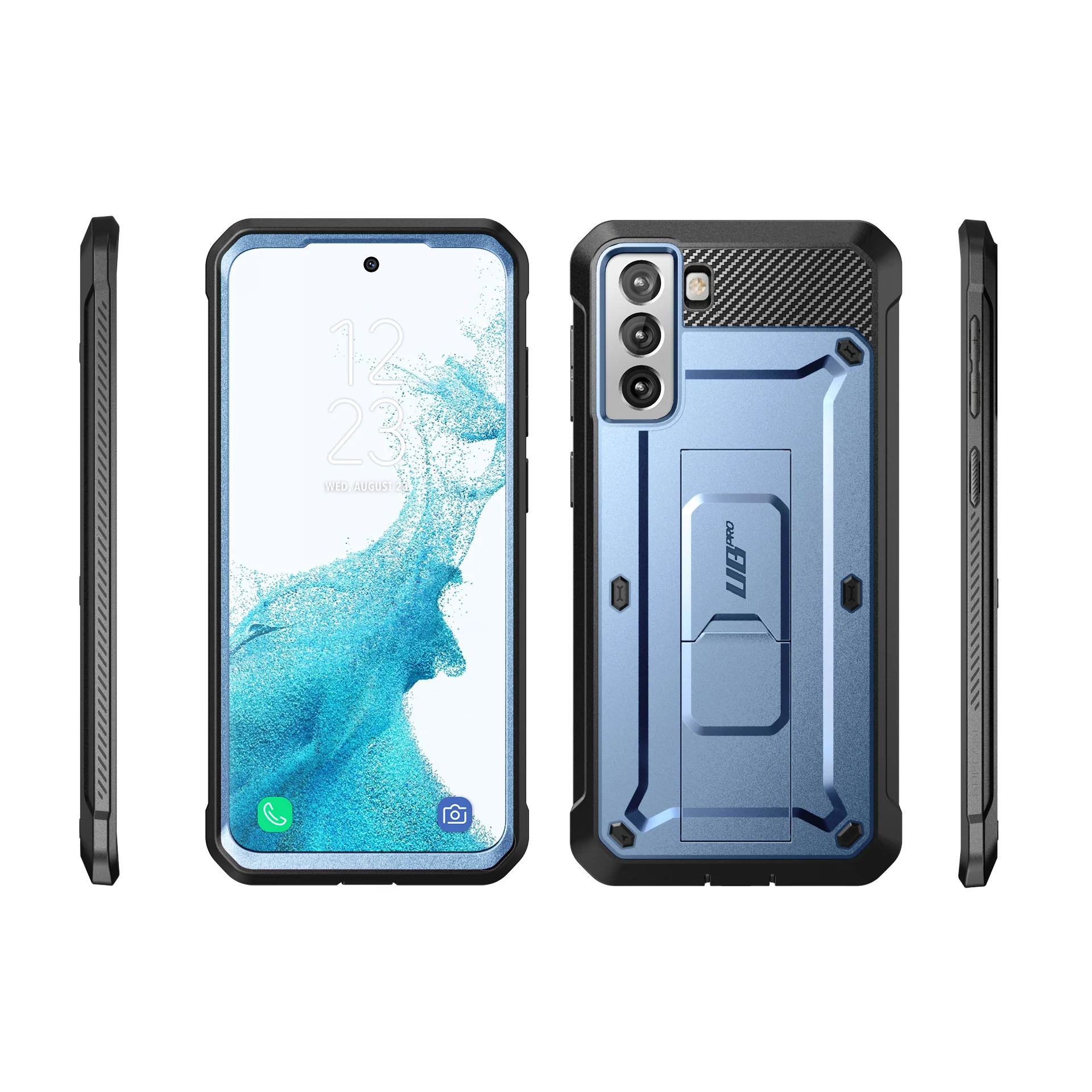 Galaxy S22 Unicorn Beetle PRO Rugged Case-Metallic Blue - Image 11