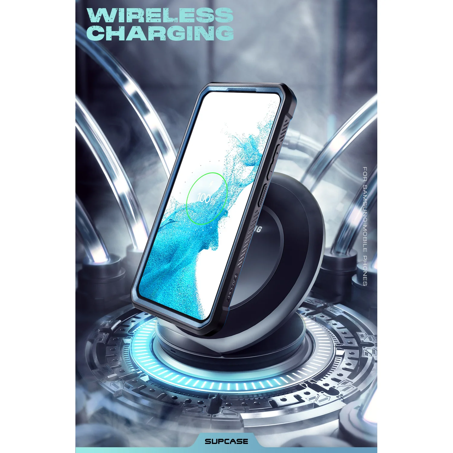 Galaxy S22 Unicorn Beetle PRO Rugged Case-Metallic Blue - Image 9