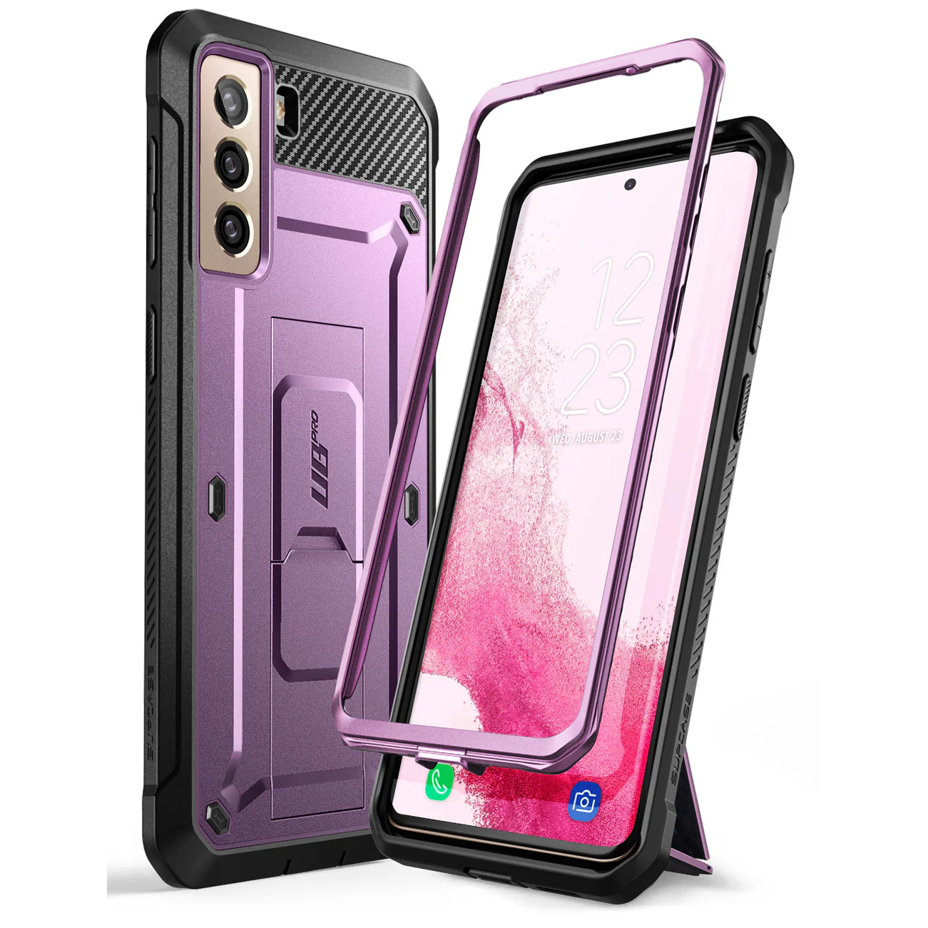 Galaxy S22 Unicorn Beetle PRO Rugged Case-Metallic Purple - Image 3