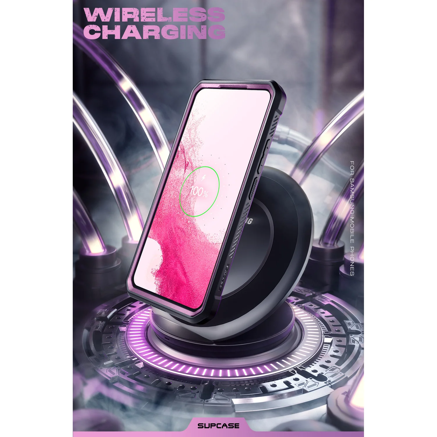 Galaxy S22 Unicorn Beetle PRO Rugged Case-Metallic Purple - Image 9
