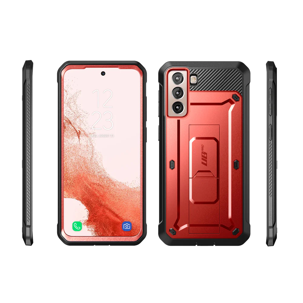 Galaxy S22 Unicorn Beetle PRO Rugged Case-Metallic Red - Image 11