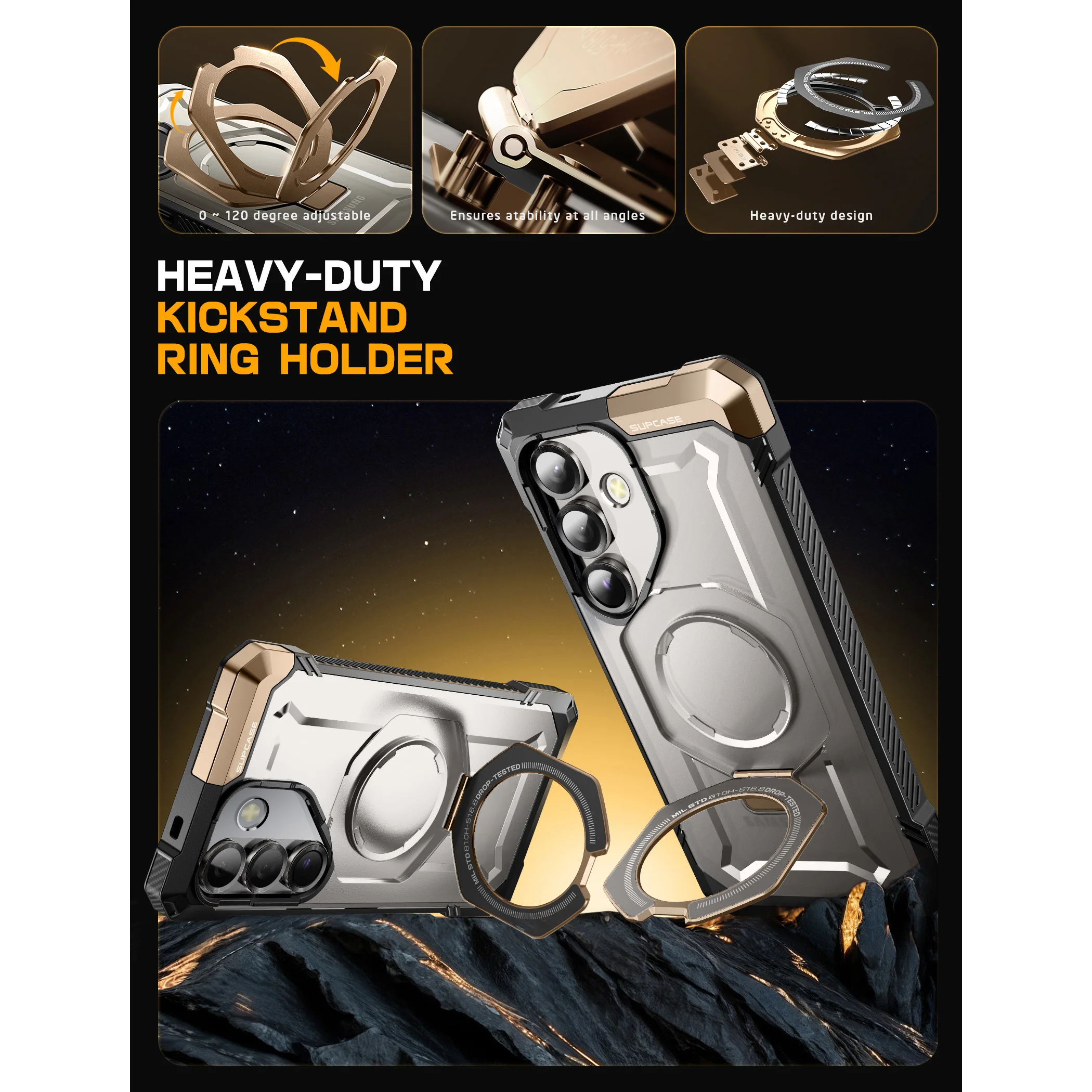 Galaxy S25 UB Grip MagSafe Phone Case(open box)-Desert - Image 5