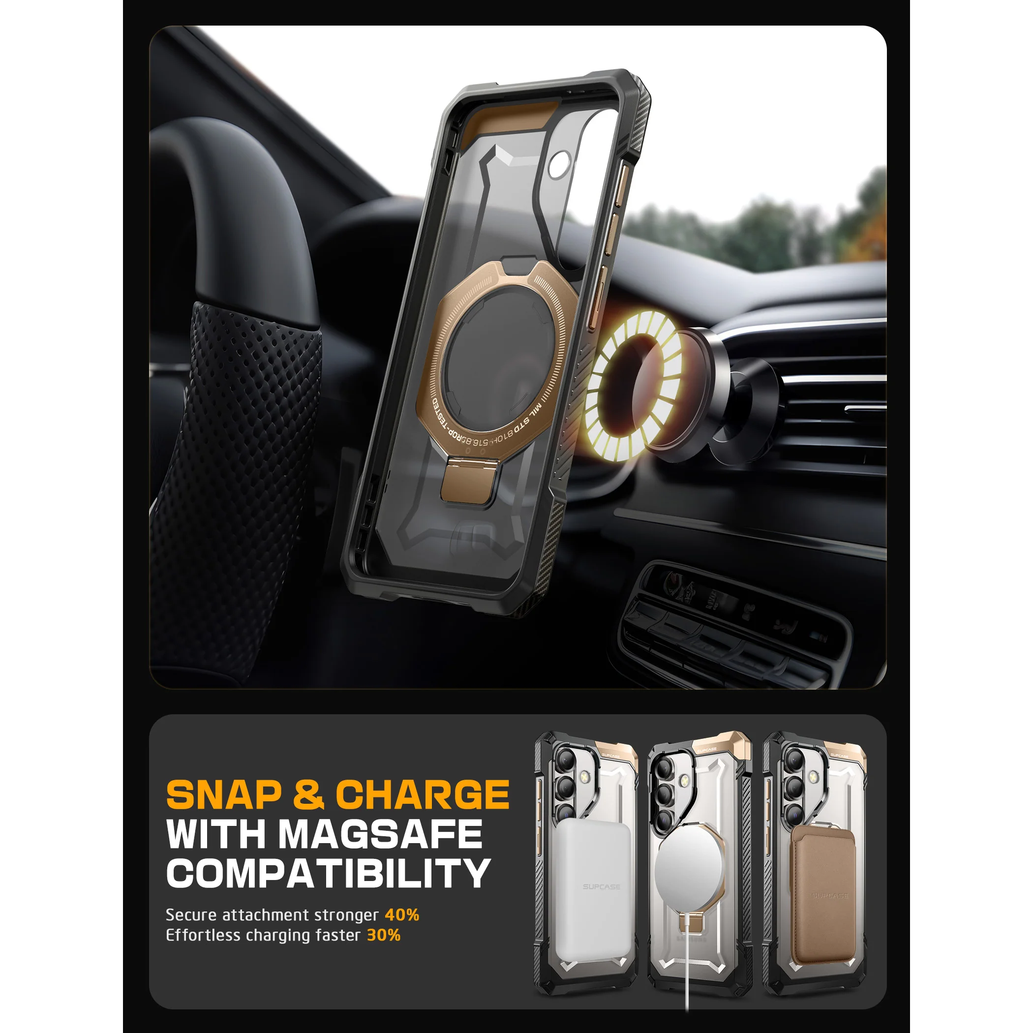 Galaxy S25 UB Grip MagSafe Phone Case(open box)-Desert - Image 9