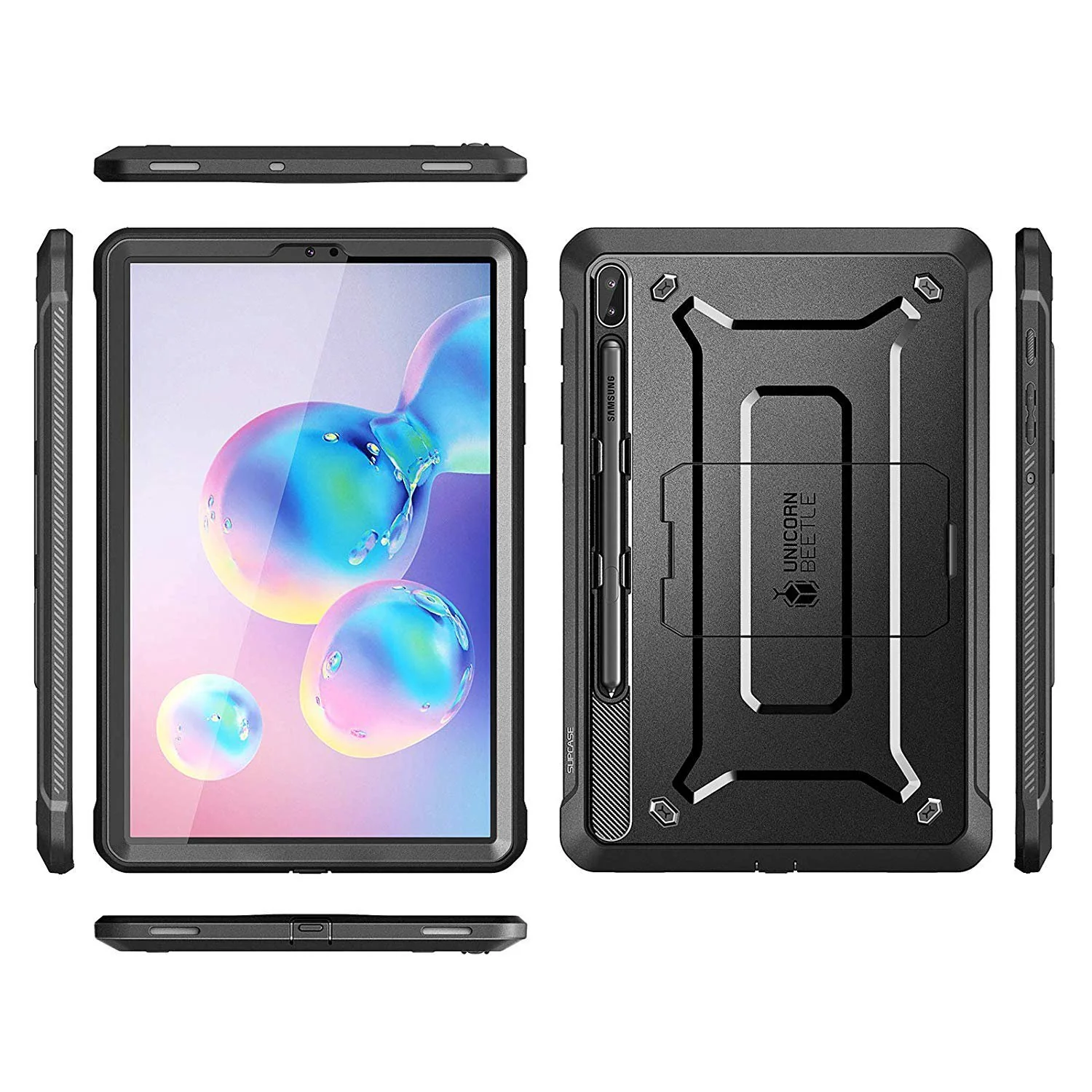 Galaxy Tab S6 (2019) Unicorn Beetle Pro Rugged Case-Black - Image 8