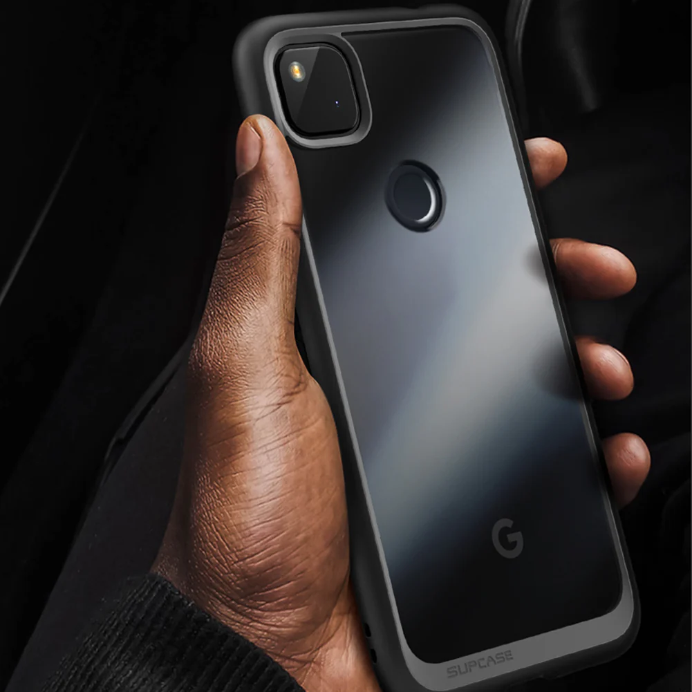 Google Pixel 4a (2020) Unicorn Beetle Style Clear Case-Black - Image 9