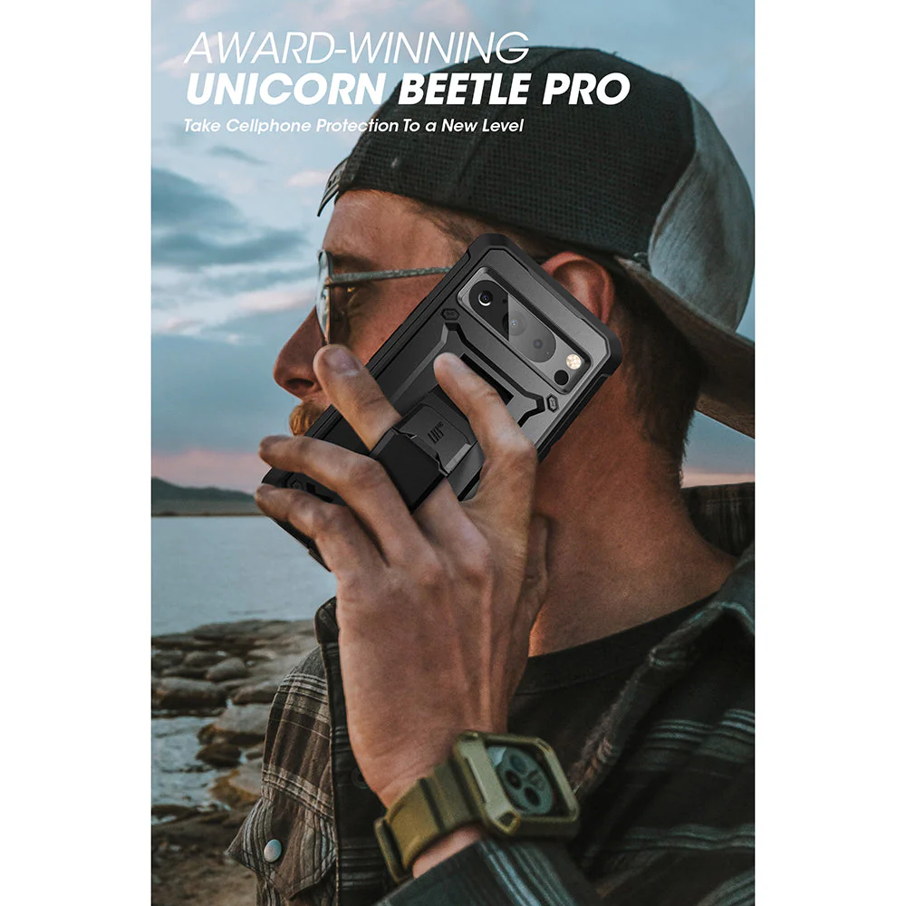 Google Pixel 8 Pro Unicorn Beetle PRO Rugged Phone Case(open box)-Black - Image 12