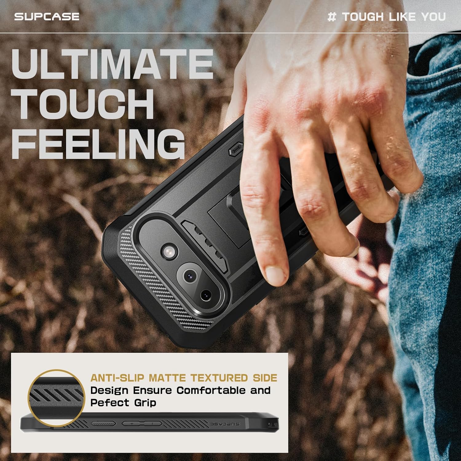 OPEN BOX | Google Pixel 9a Unicorn Beetle PRO Rugged Phone Case - Black - Image 6