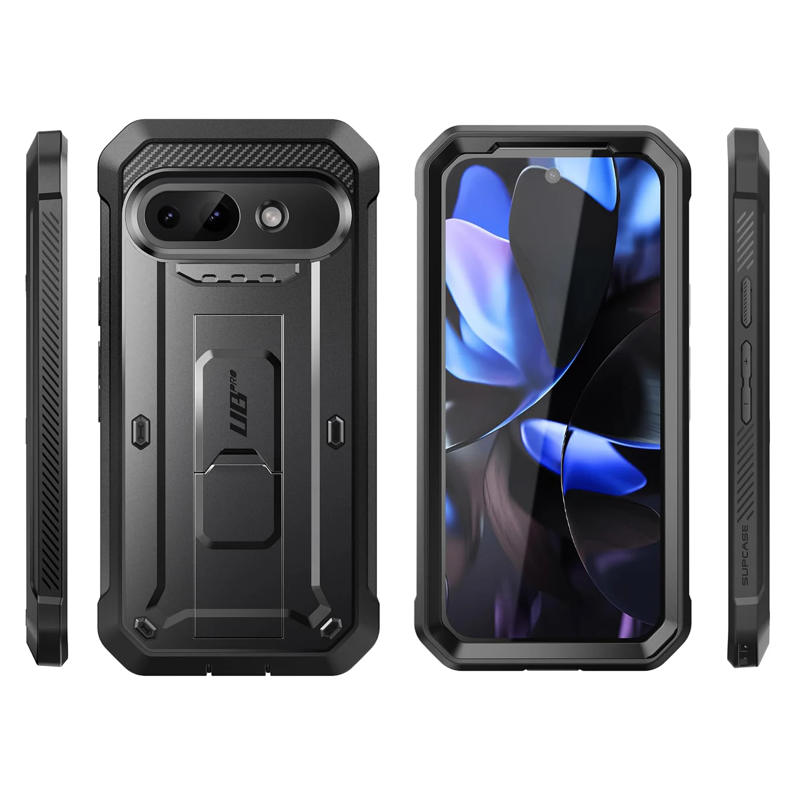 OPEN BOX | Google Pixel 9a Unicorn Beetle PRO Rugged Phone Case - Black - Image 8