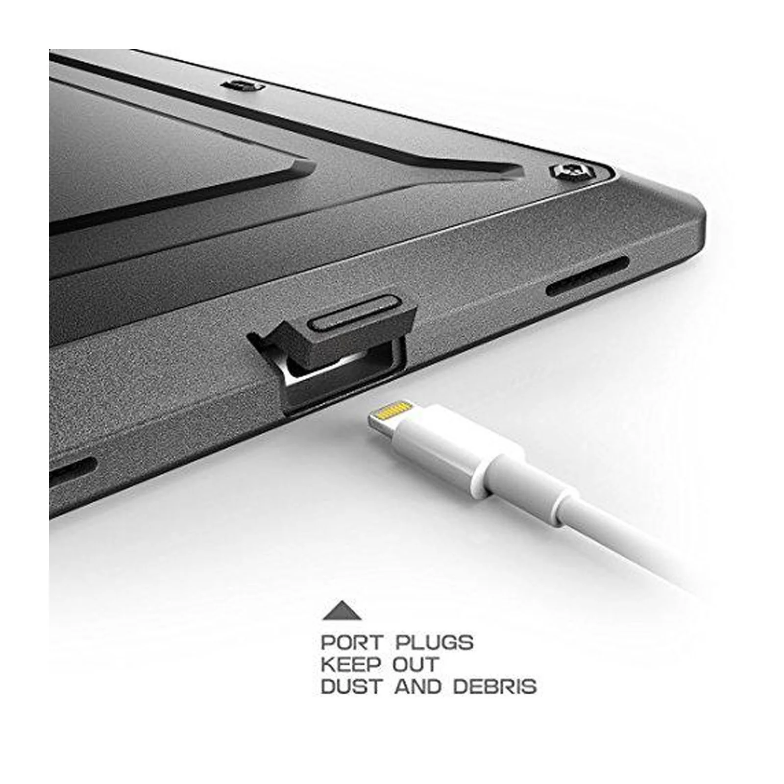 iPad Air 10.5 inch (2019) Unicorn Beetle Pro Rugged Case with Screen Protector-Black - Image 6