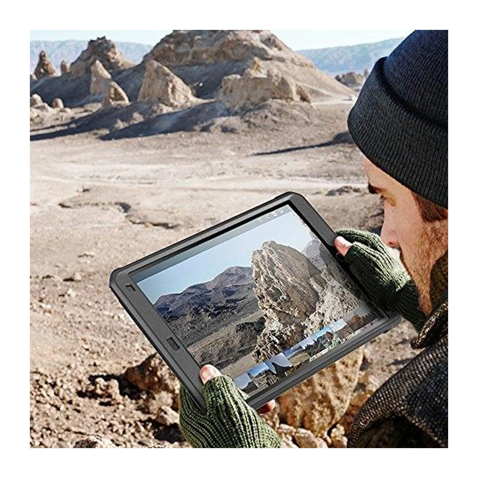 iPad Air 10.5 inch (2019) Unicorn Beetle Pro Rugged Case with Screen Protector-Black - Image 7
