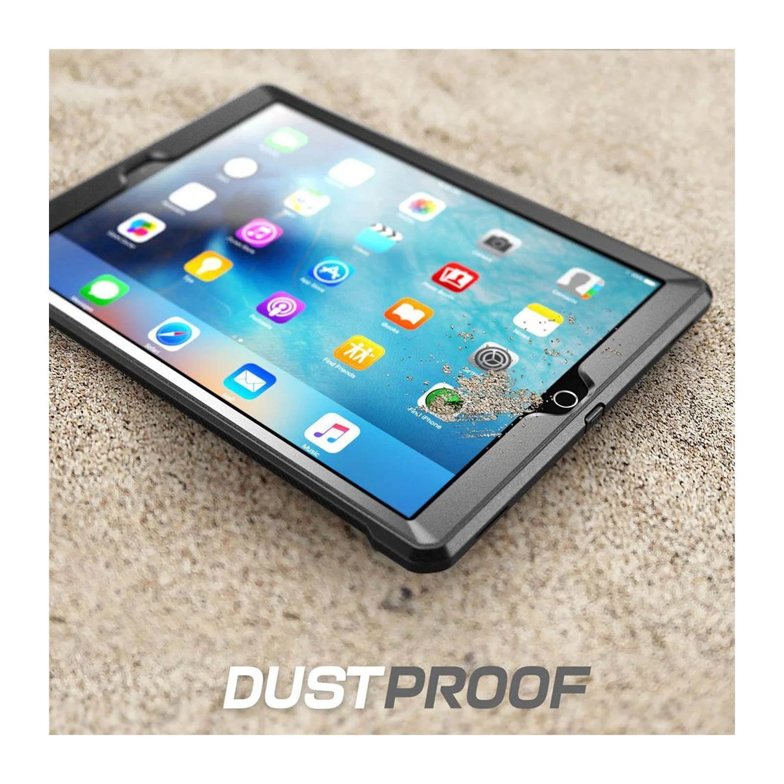 iPad Pro 12.9 inch (2015) Unicorn Beetle Pro Full Body Rugged Protective Case-Black - Image 7