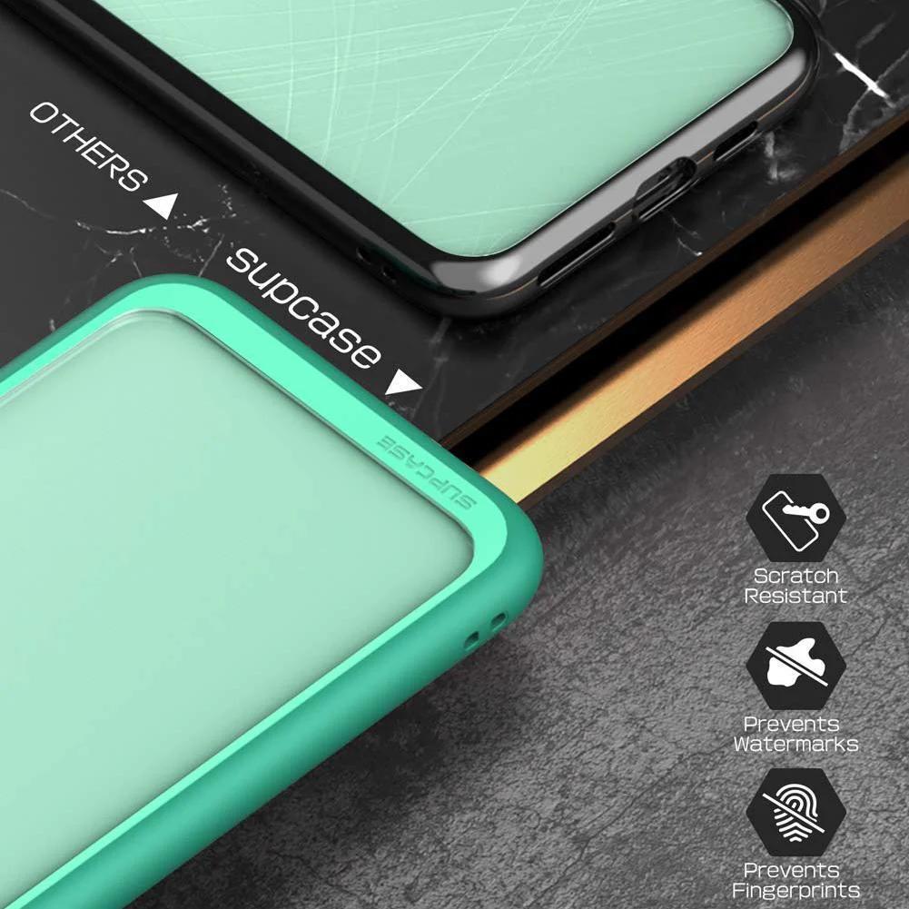 iPhone 11 6.1 inch Unicorn Beetle Style Slim Clear Case-Green - Image 4