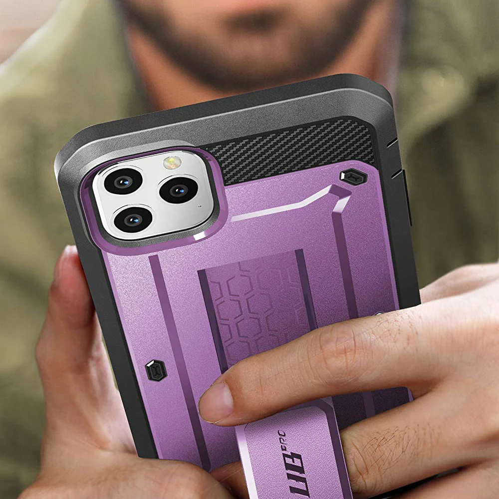 iPhone 11 Pro Max 6.5 inch Unicorn Beetle Pro Rugged Case-Metallic Purple - Image 9