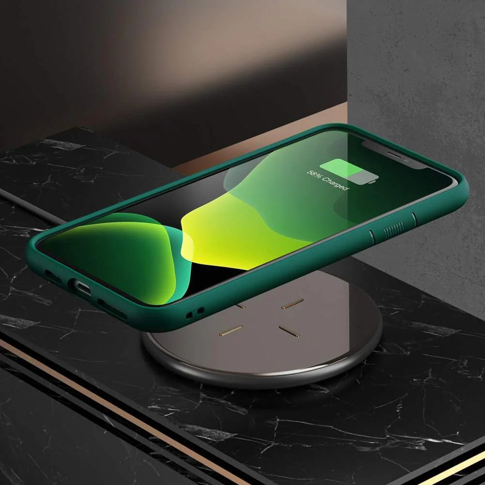 iPhone 11 Pro Max 6.5 inch Unicorn Beetle Style Clear Case-Green - Image 6