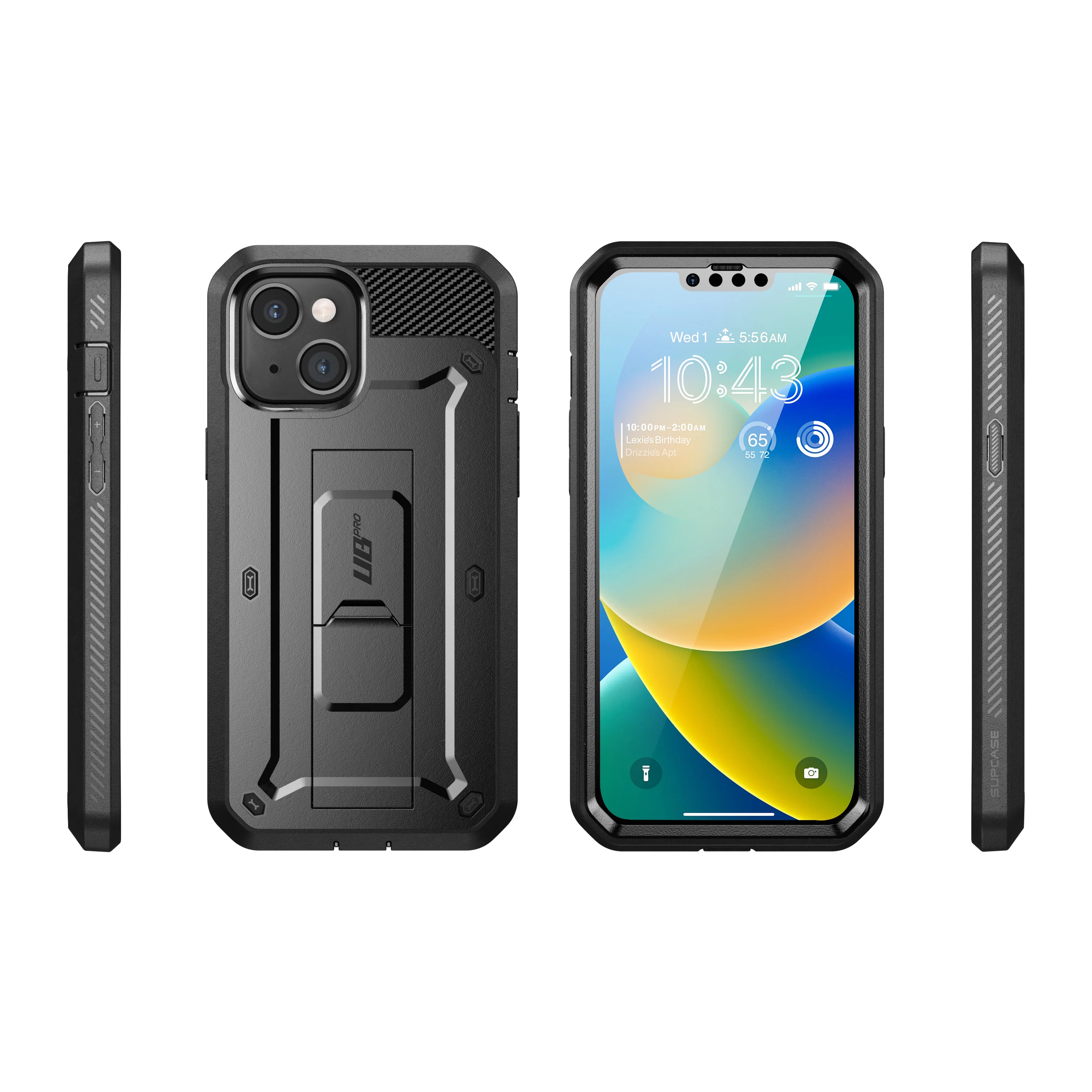 iPhone 14 6.1 inch Unicorn Beetle PRO Rugged Case-Black - Image 10