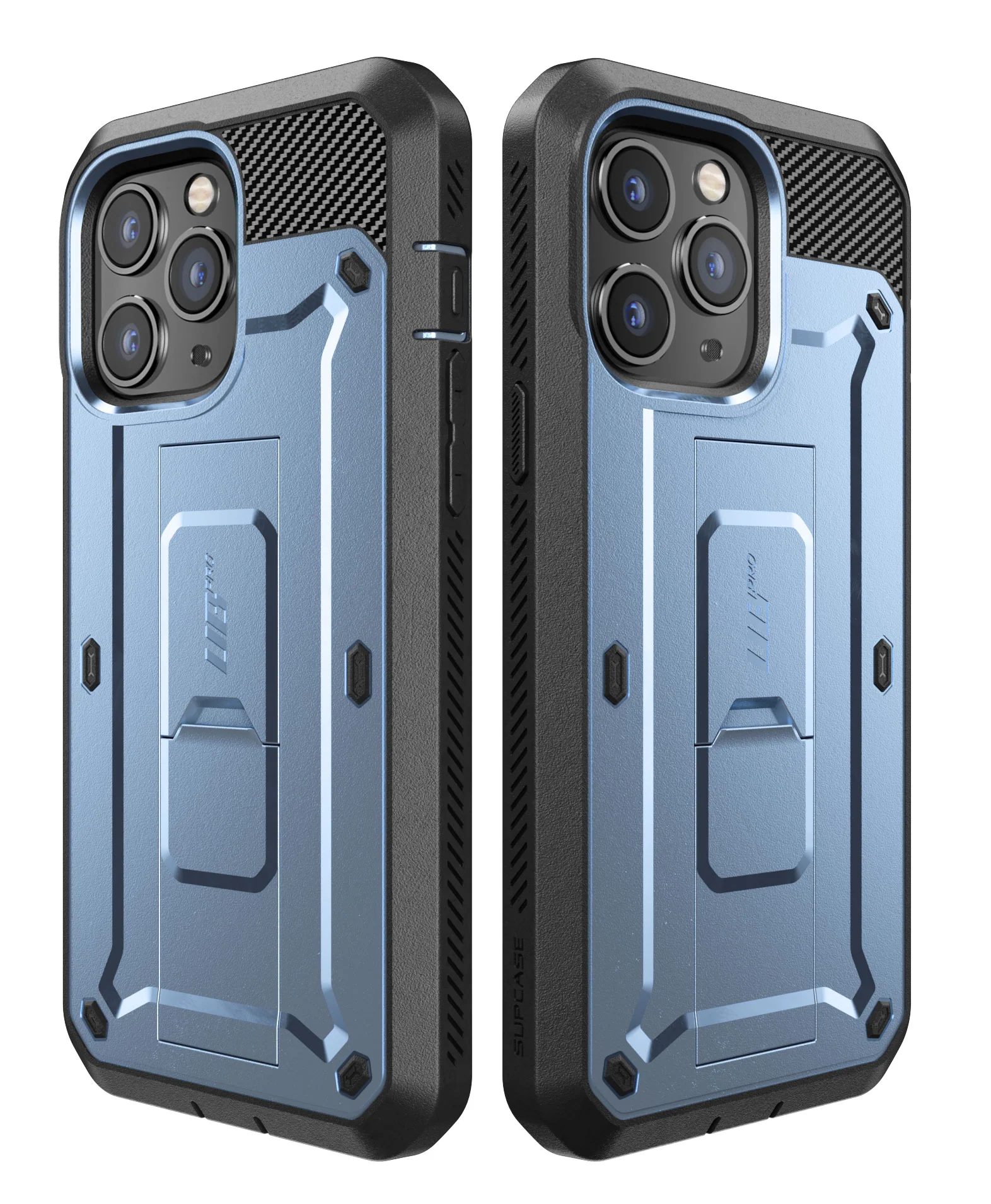 iPhone 14 Pro 6.1 inch Unicorn Beetle Pro Rugged Case-Metallic Blue - Image 9