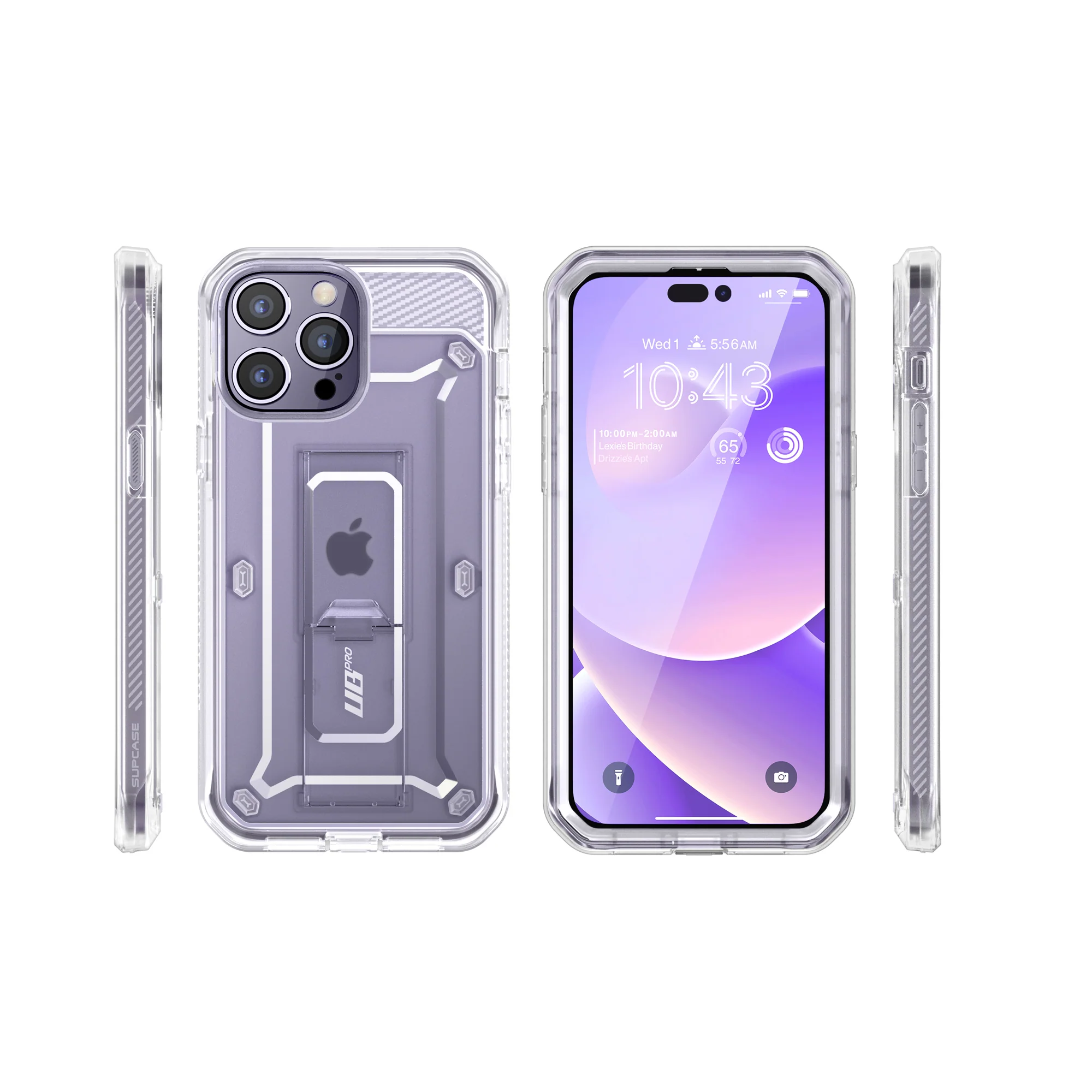 iPhone 14 Pro Max 6.7 inch Unicorn Beetle PRO Rugged Case-Clear - Image 7