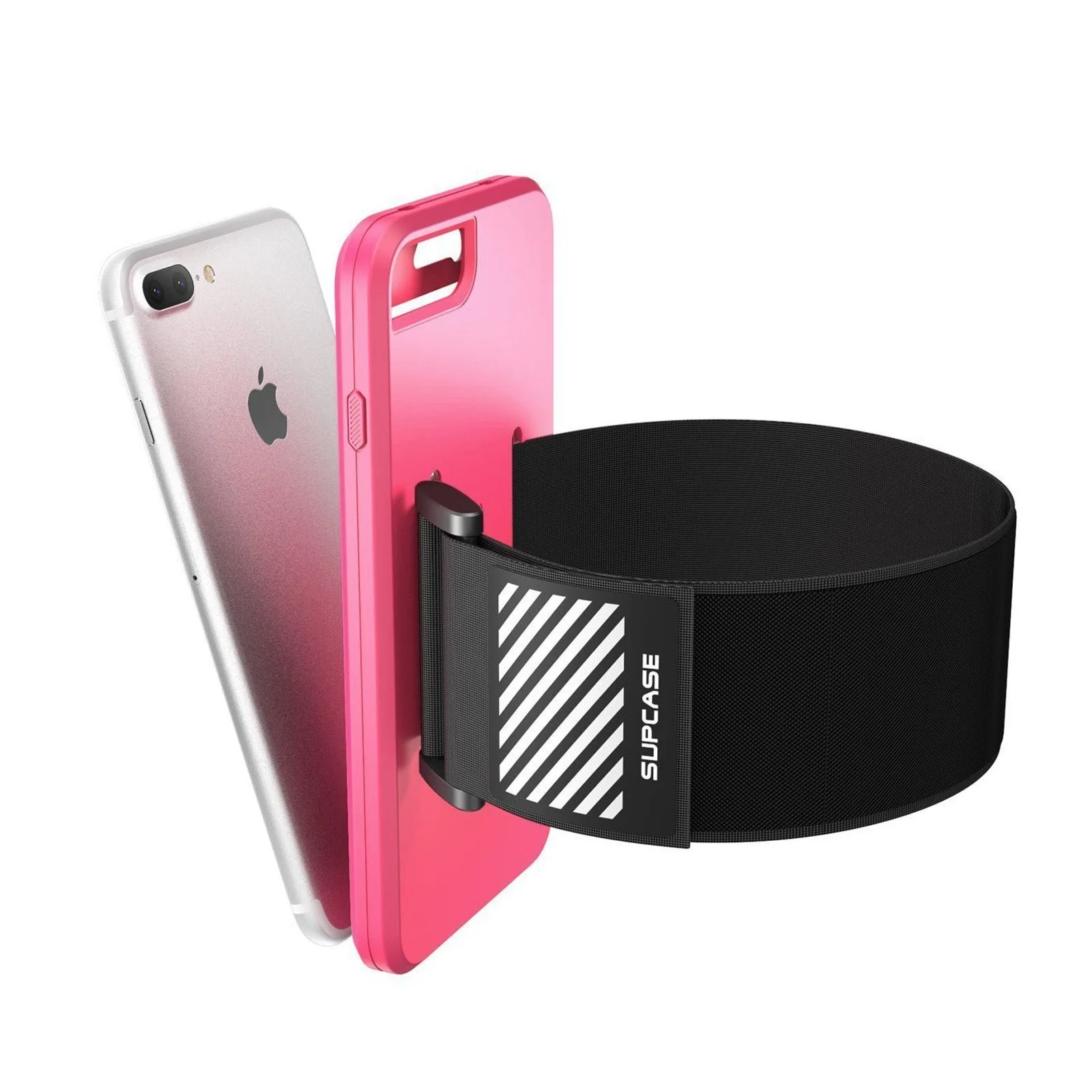 iPhone 7 Plus / 8 Plus Athletic Armband-Pink - Image 4