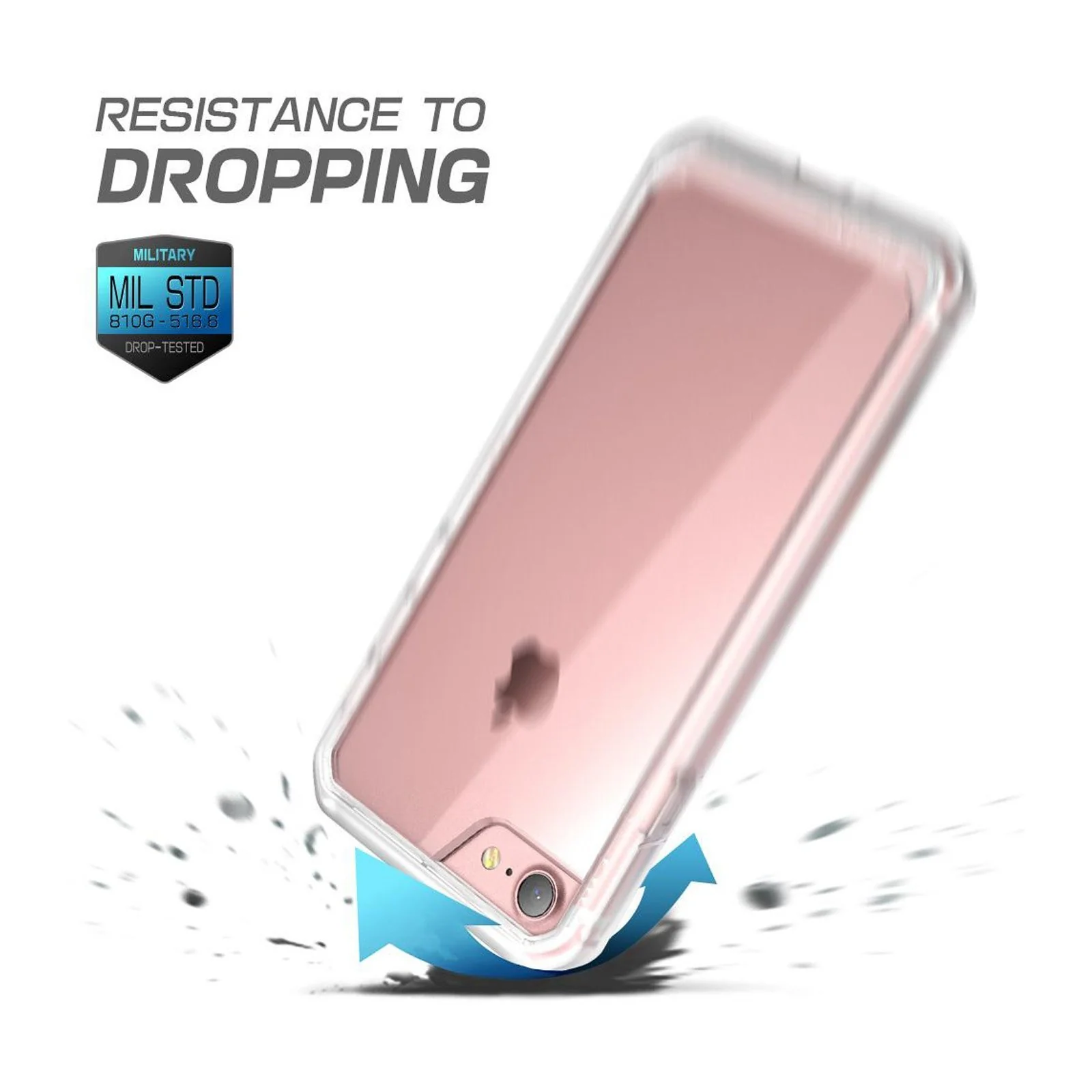 iPhone 7 Plus / 8 Plus Unicorn Beetle Hybrid Protective Bumper Case-Frost - Image 4