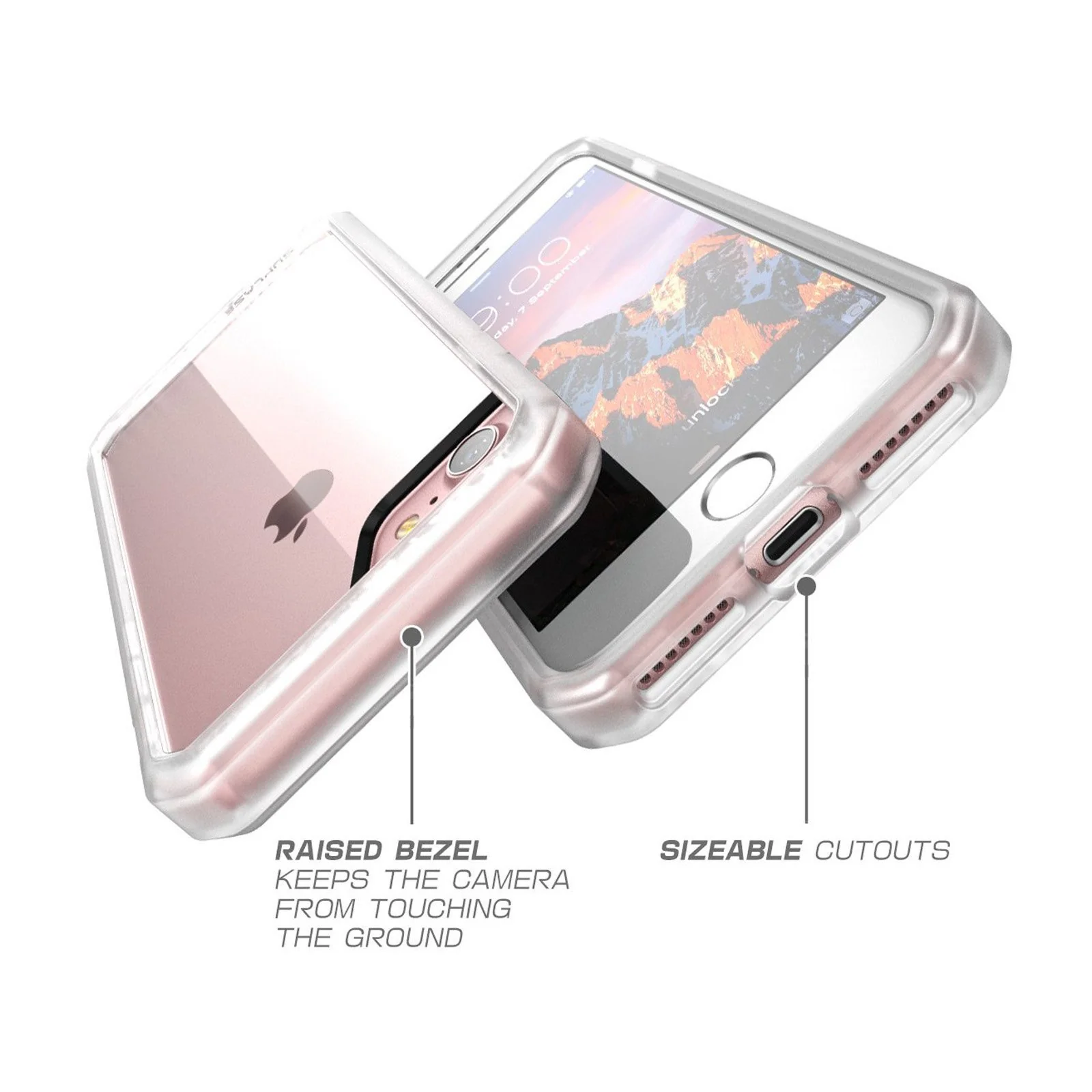 iPhone 7 Plus / 8 Plus Unicorn Beetle Hybrid Protective Bumper Case-Frost - Image 6