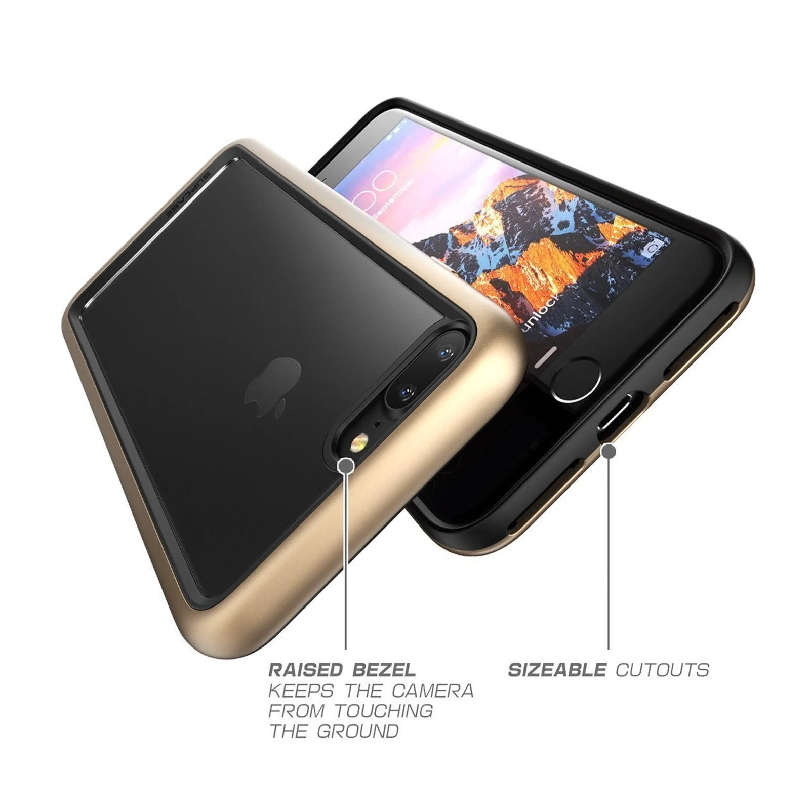 iPhone 7 Plus / 8 Plus Unicorn Beetle Style-Gold - Image 7