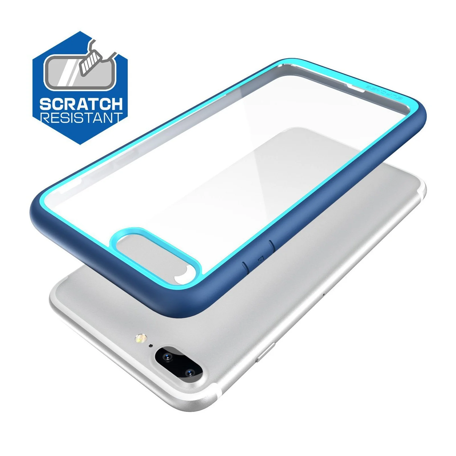iPhone 7 Plus / 8 Plus Unicorn Beetle Style-Navy - Image 7