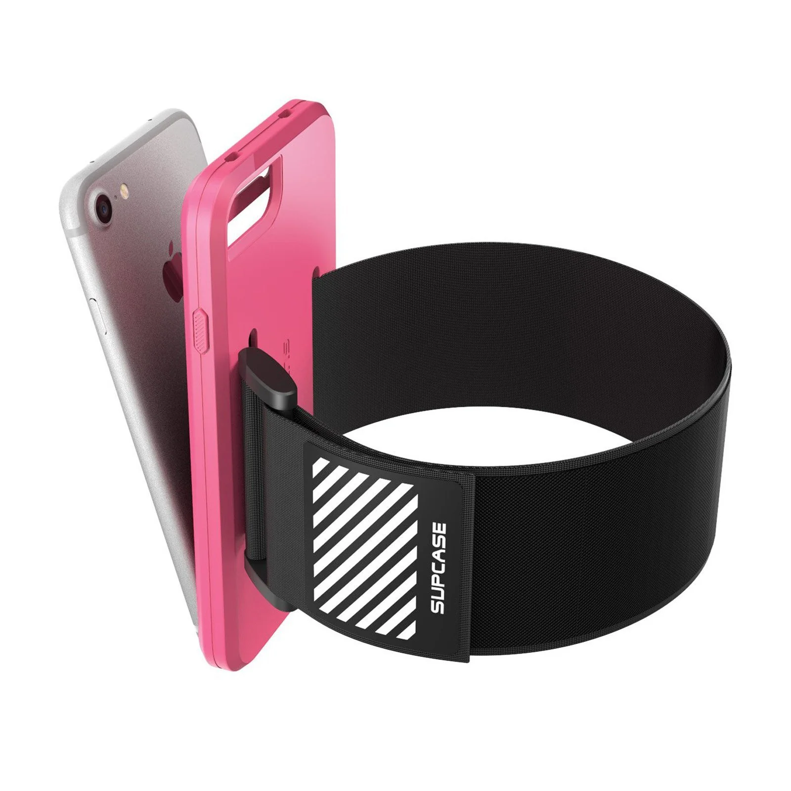 iPhone 8 Athletic Armband-Pink - Image 5