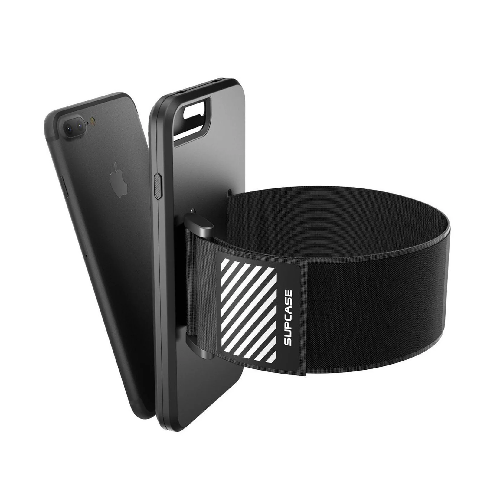 iPhone 7 Plus / 8 Plus Athletic Armband-Black - Image 4