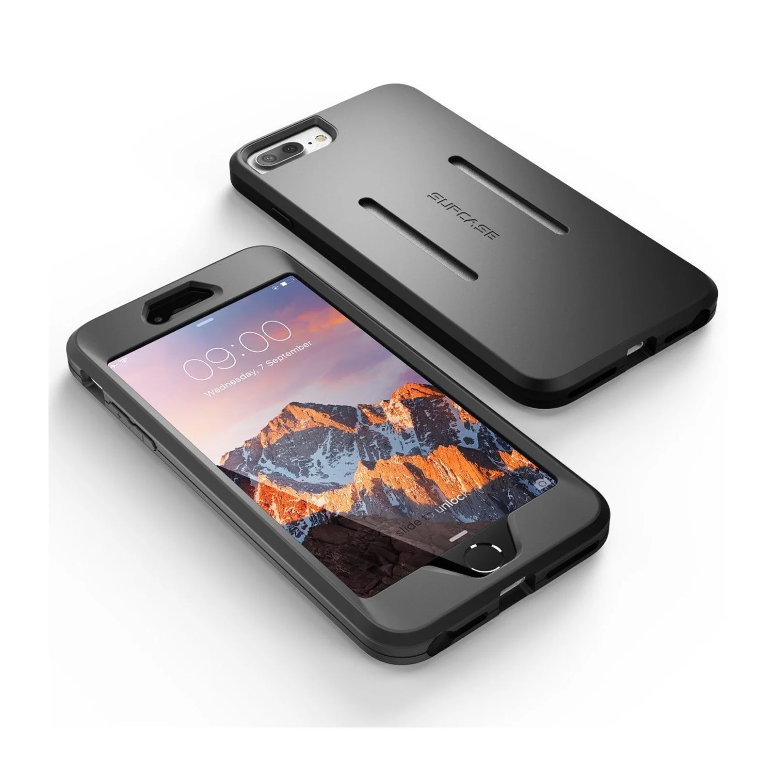 iPhone 7 Plus / 8 Plus Athletic Armband-Black - Image 6