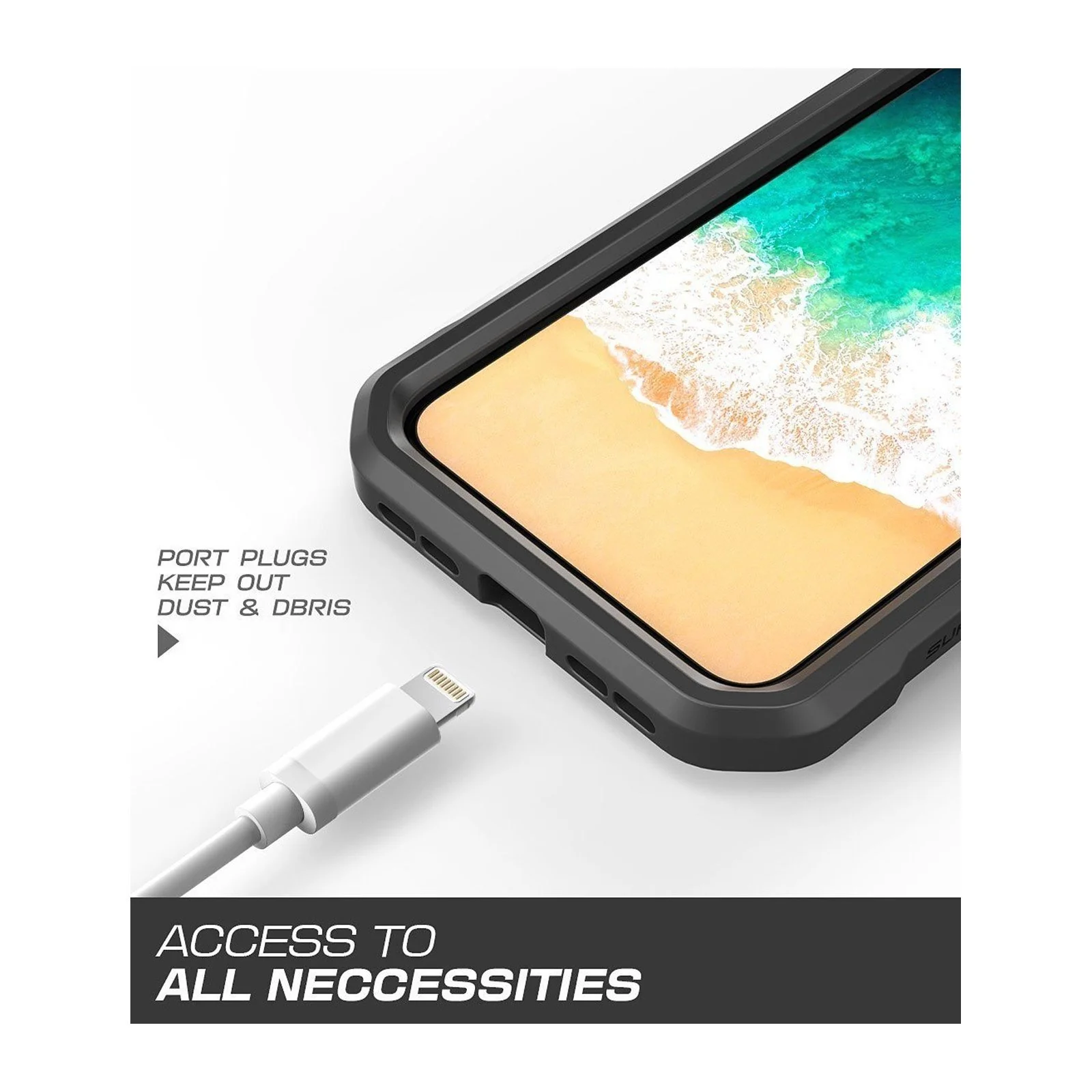 Running Mate Armband Case for iPhone 5.8 inch 2017 2018 and 2019-Black - Image 5