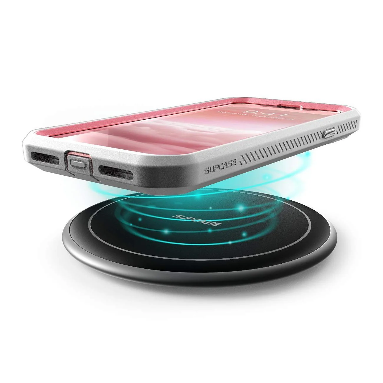 iPhone X / XS Unicorn Beetle Pro Rugged Holster Case-Pink - Image 6