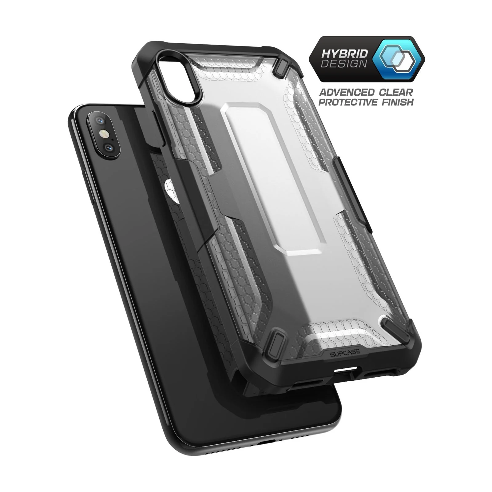 iPhone XS Max Unicorn Beetle Bumper Case-Black - Image 4