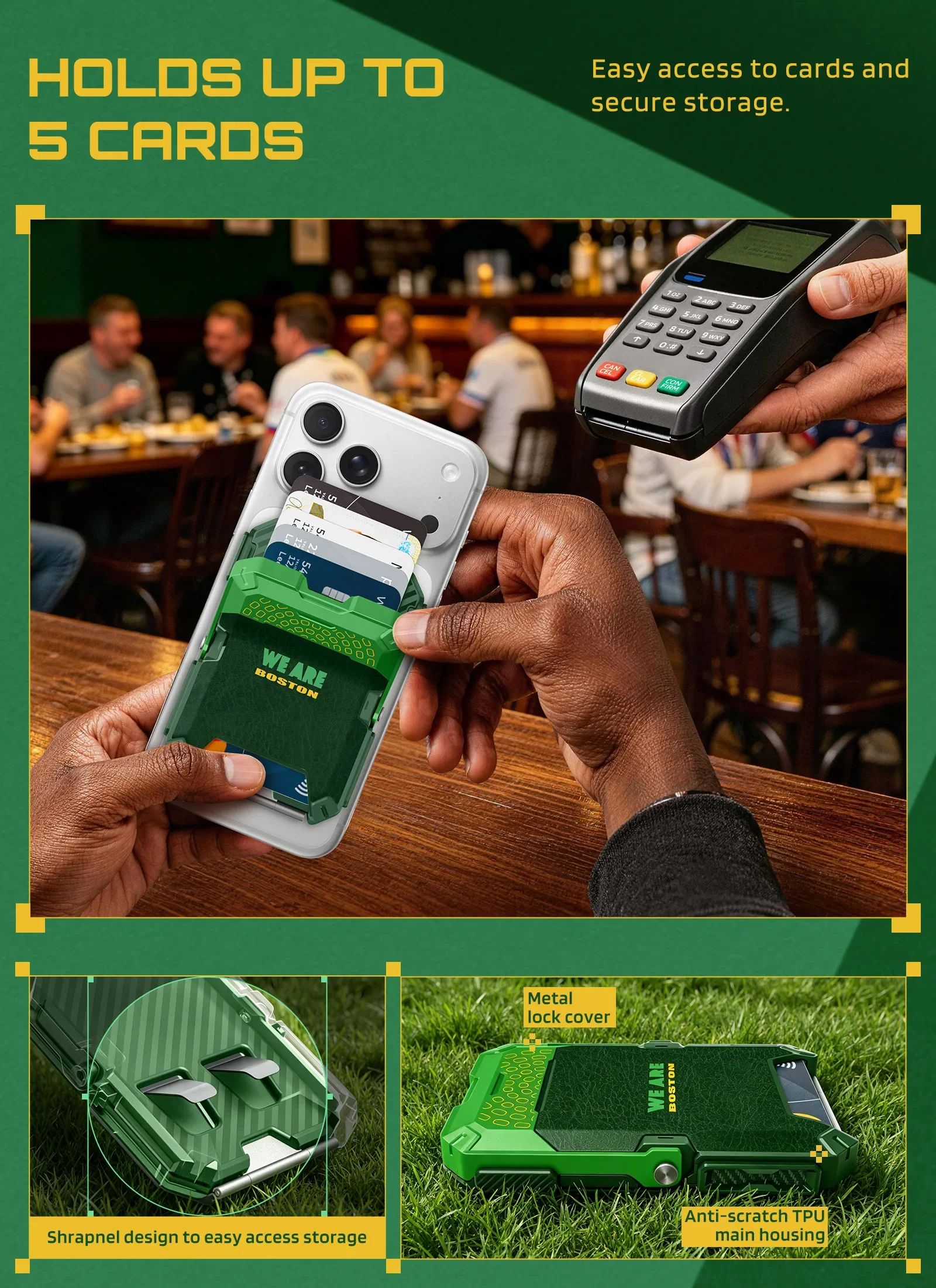 MagFlip Magnetic Wallet with Stand - Host City Edition - Image 10