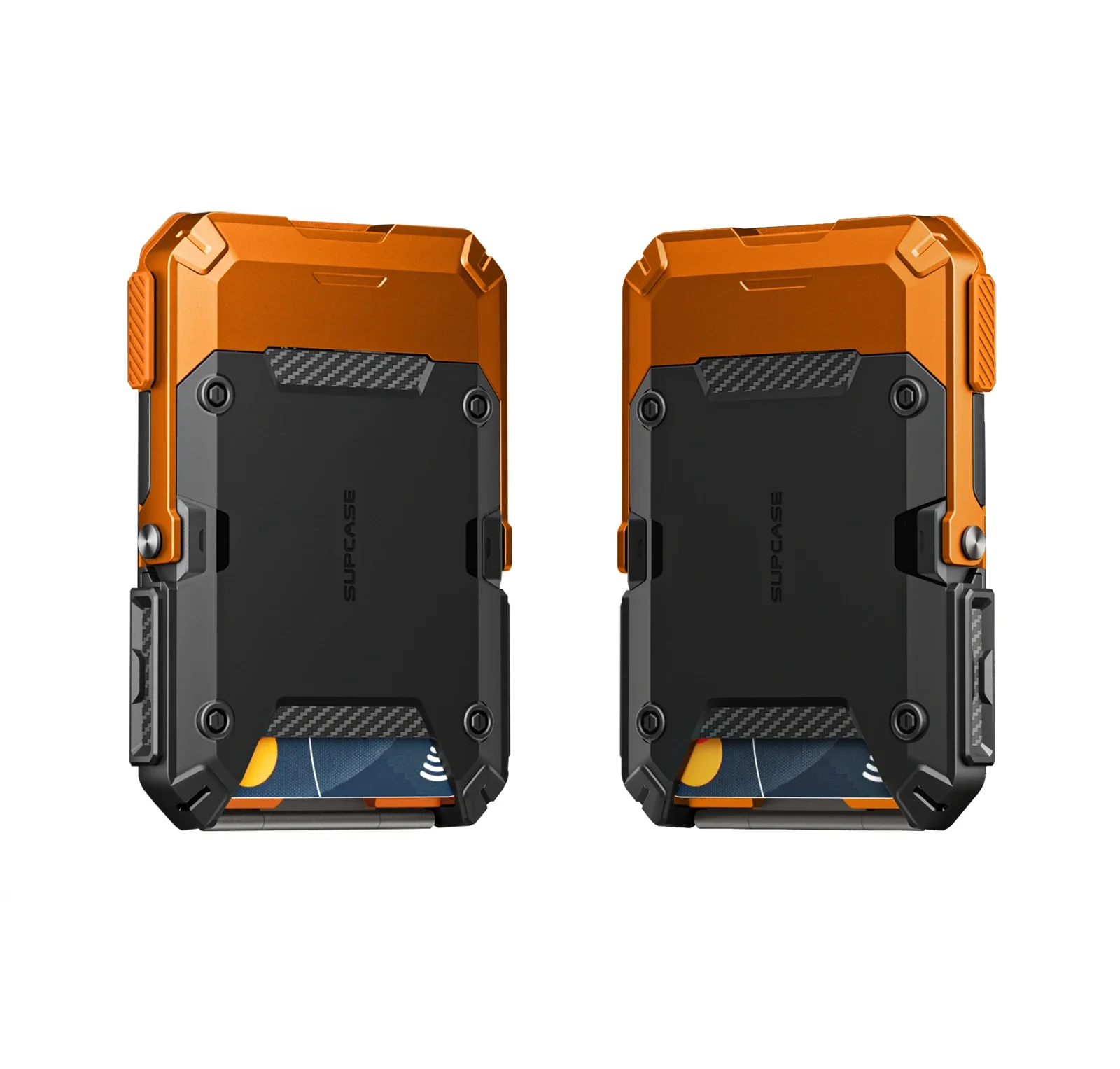 MagFlip Magnetic Wallet with Stand-Coral - Image 4