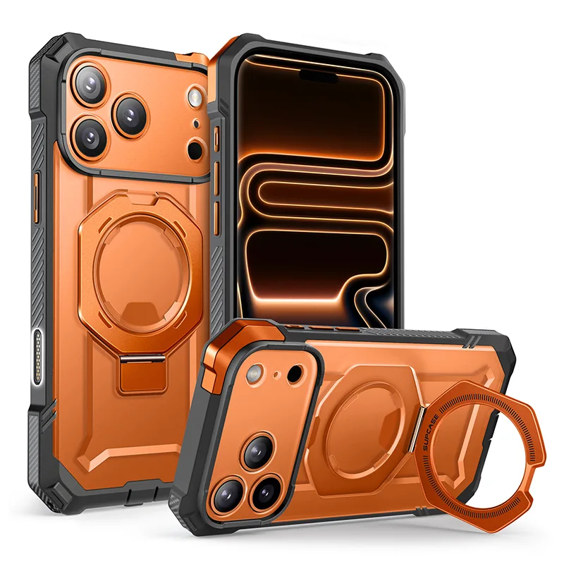 UB GRIP Series iPhone 17 Pro Max MagSafe Camera Control Button Phone Case - Coral - Image 4