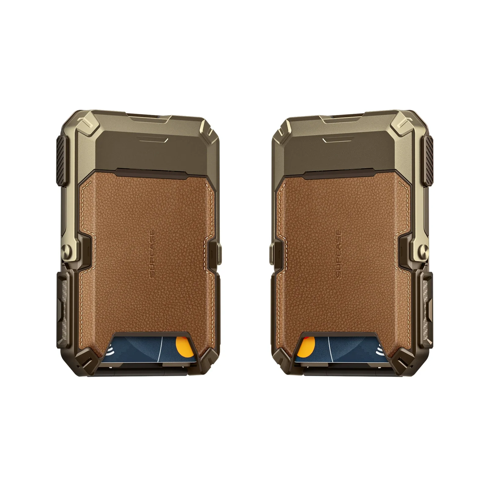 MagFlip Magnetic Wallet with Stand-Brown - Image 4