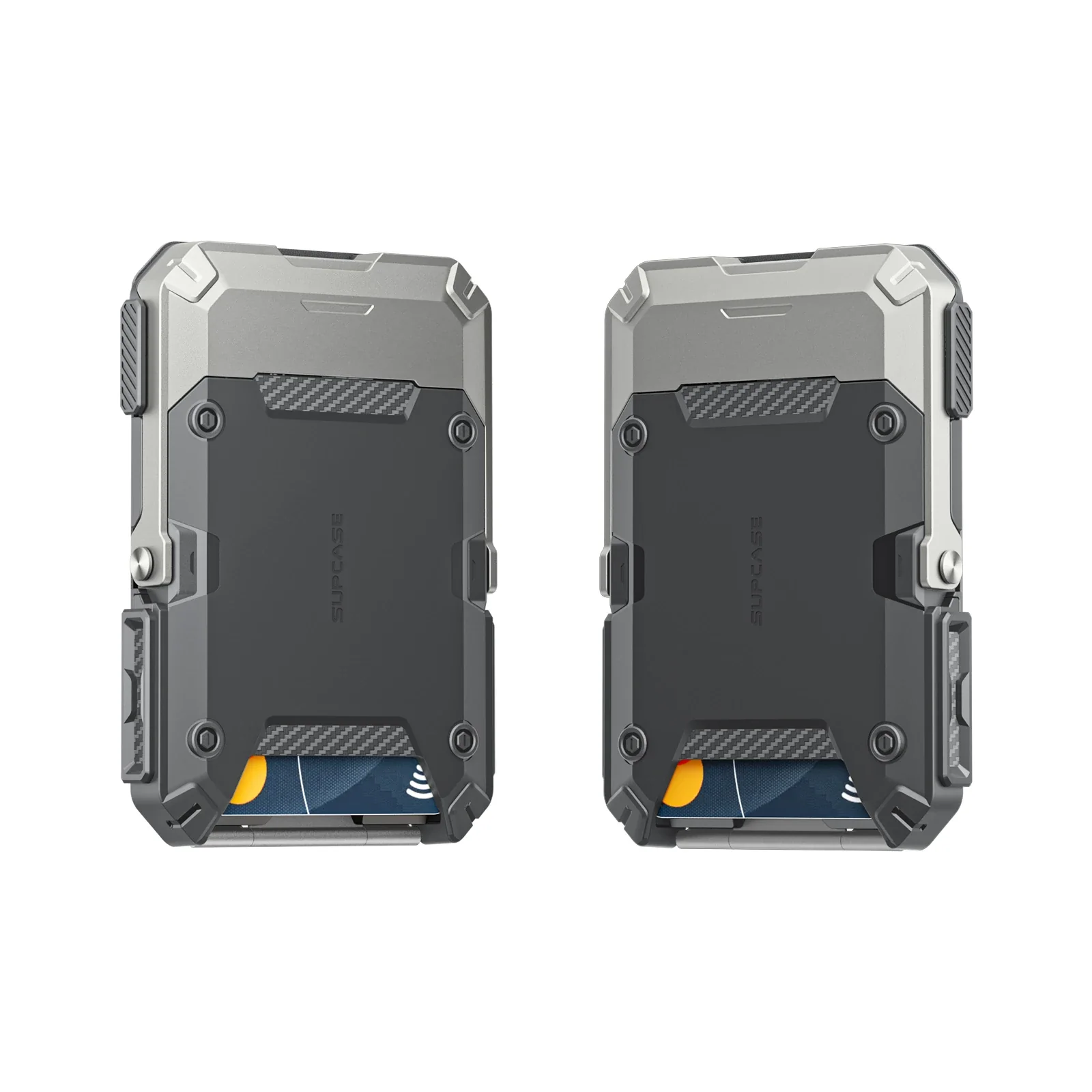 MagFlip Magnetic Wallet with Stand-Silver - Image 4